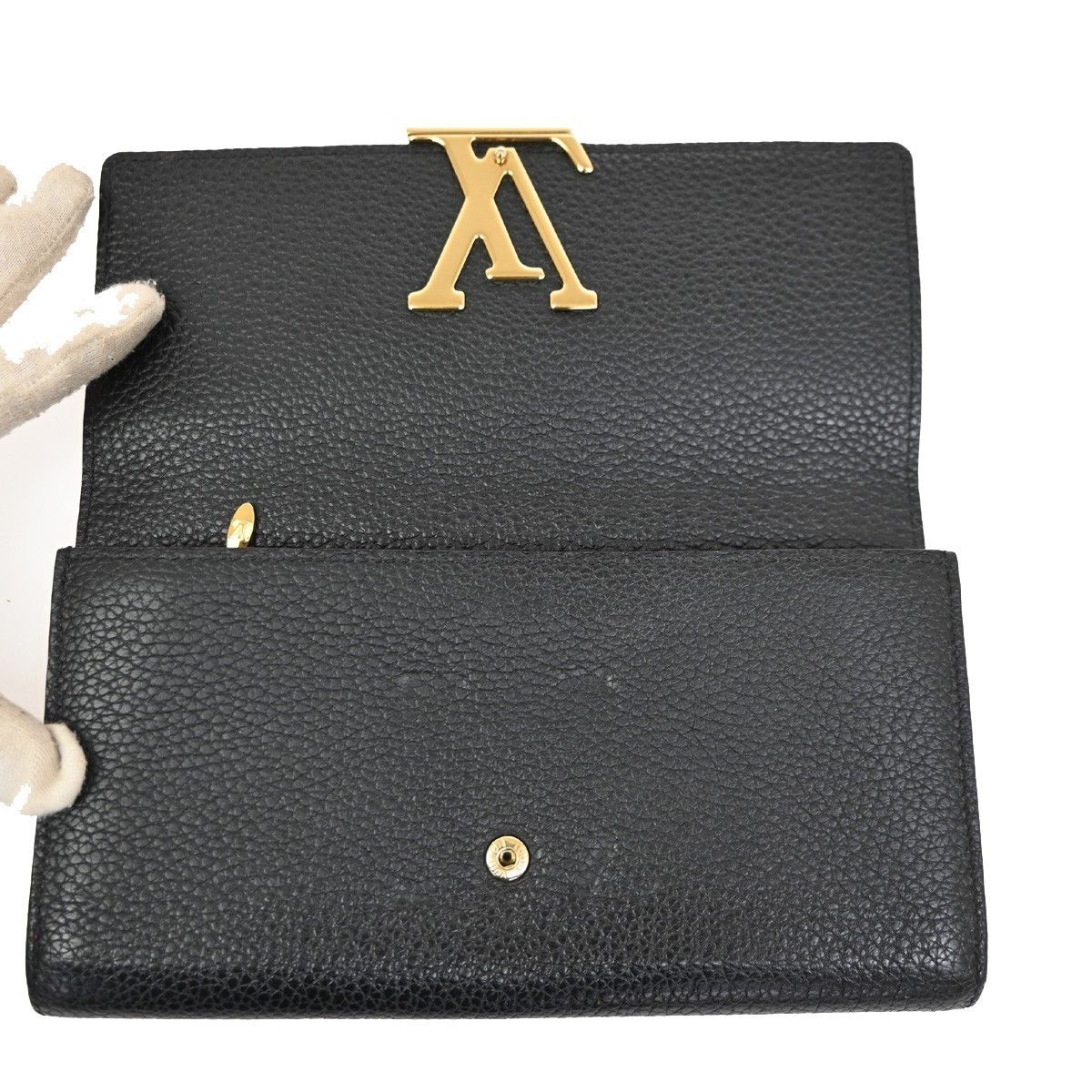 Louis Vuitton Louis Vuitton Capucines Long Wallet Leather Size ONE SIZE - 12 Thumbnail