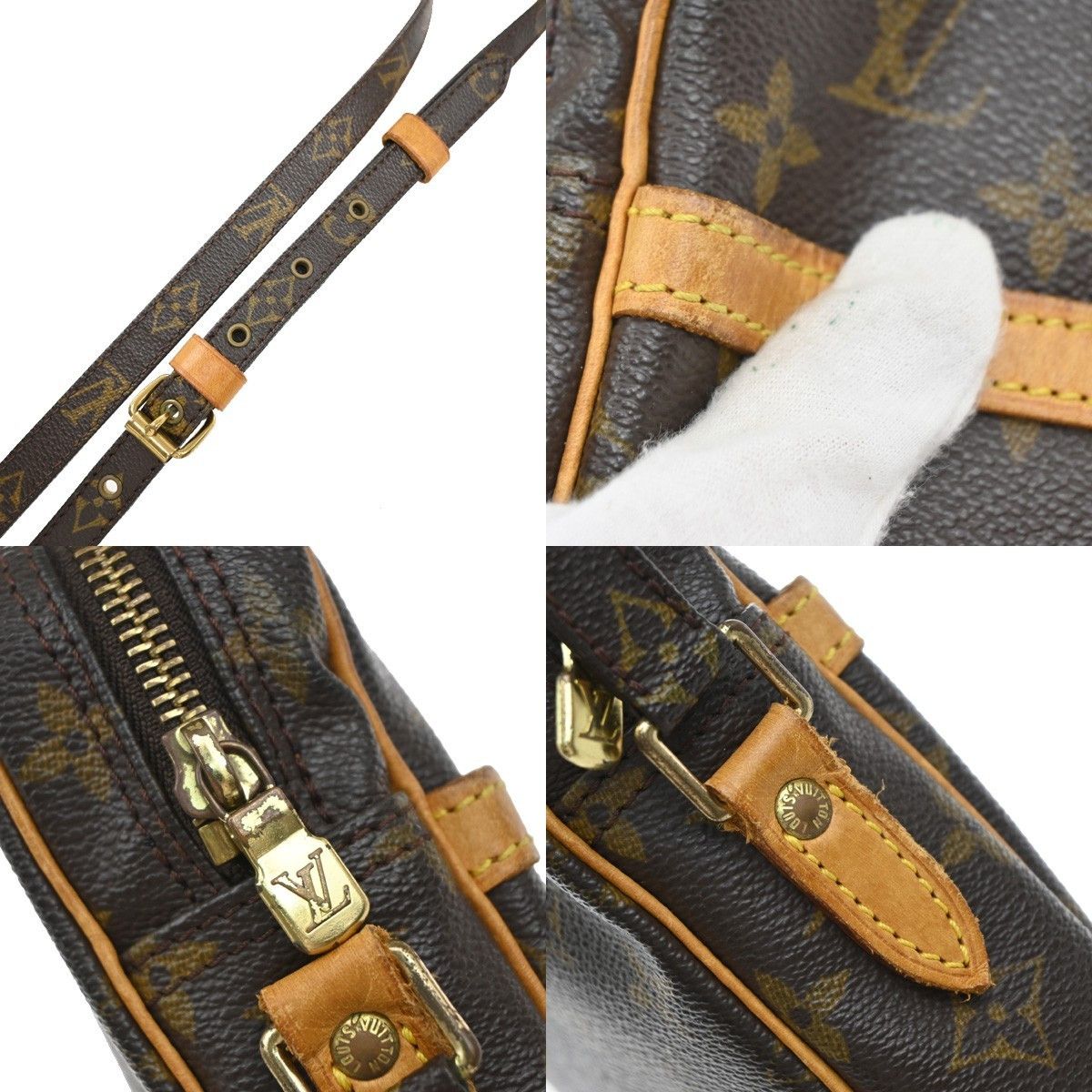 Louis Vuitton Louis Vuitton Danube Handbag Monogram Canvas Size ONE SIZE - 8 Thumbnail