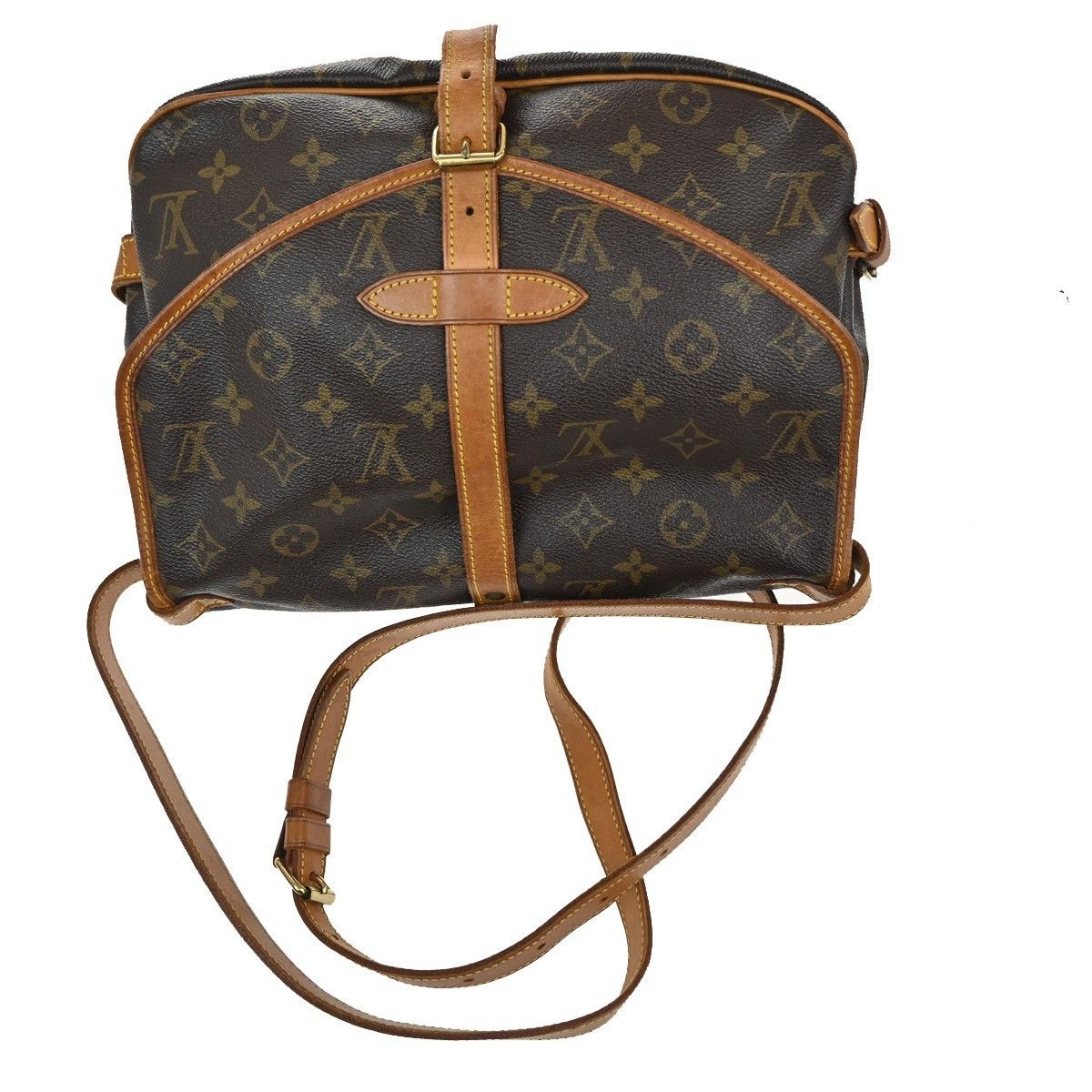 Louis Vuitton Louis Vuitton Saumur Handbag Monogram Canvas Size ONE SIZE - 10 Thumbnail