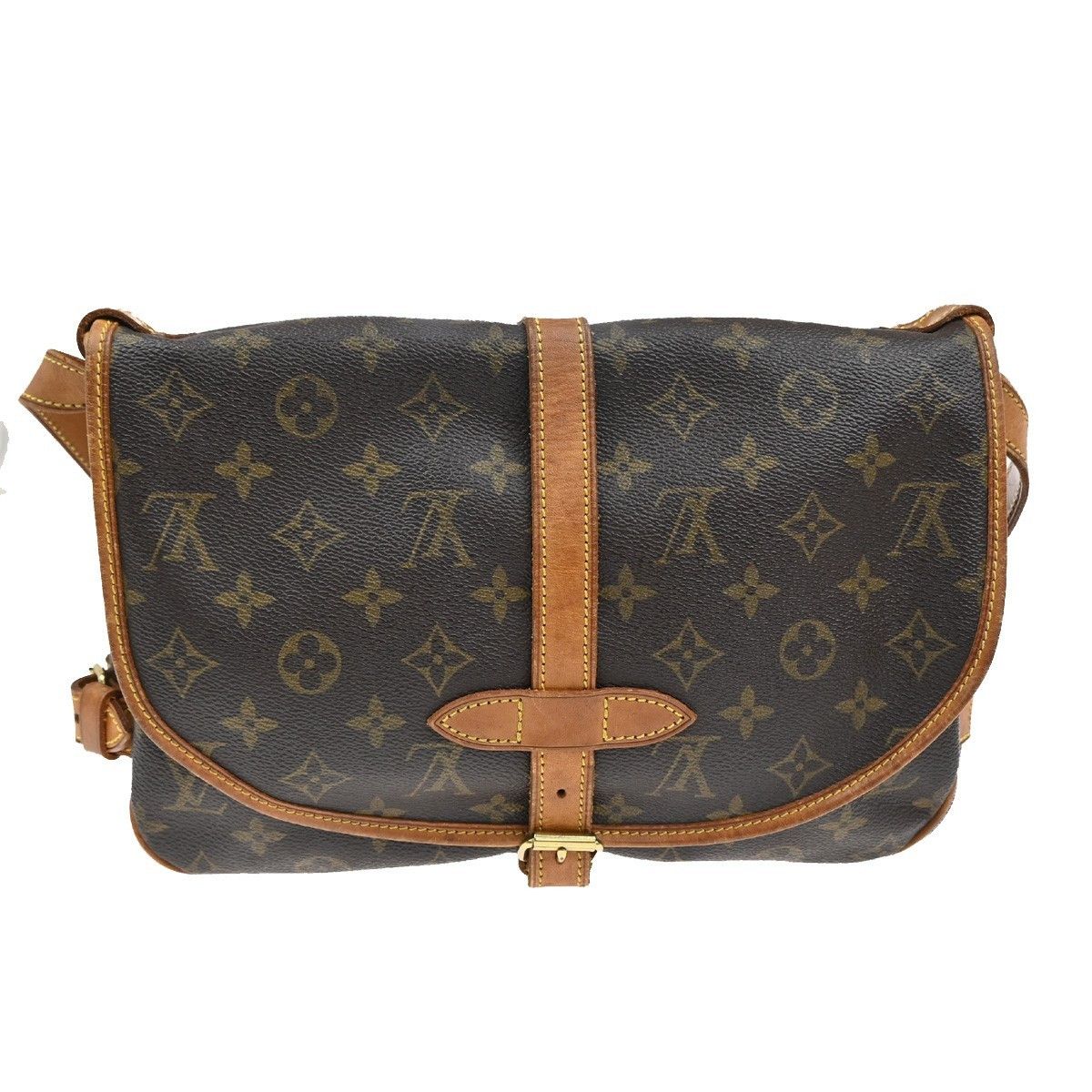 Louis Vuitton Louis Vuitton Saumur Handbag Monogram Canvas Size ONE SIZE - 2 Thumbnail