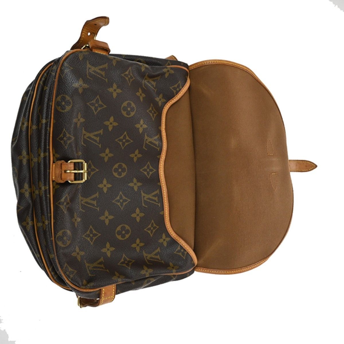 Louis Vuitton Louis Vuitton Saumur Handbag Monogram Canvas Size ONE SIZE - 15 Thumbnail