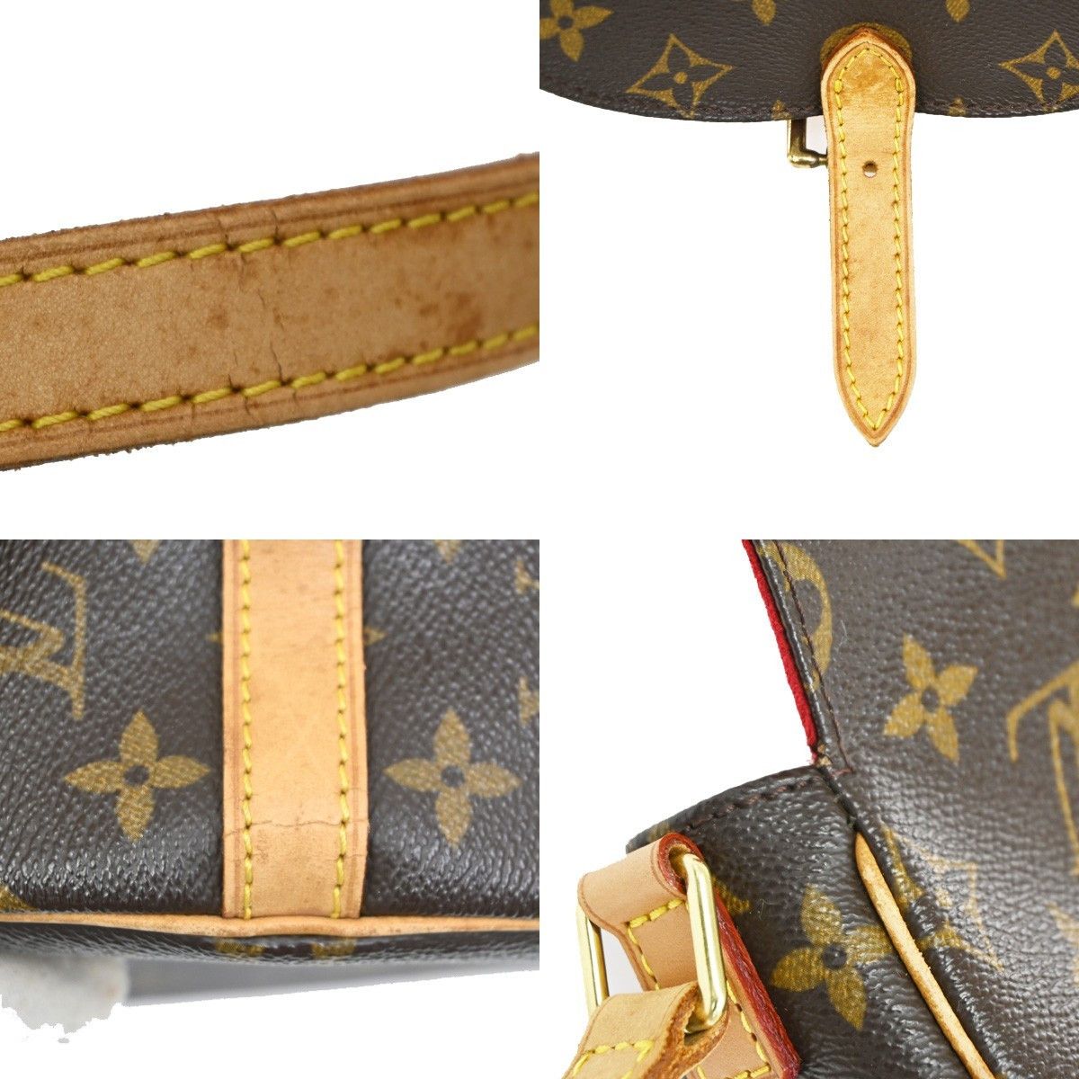 Louis Vuitton Louis Vuitton Tambourine Handbag Monogram Canvas Size ONE SIZE - 14 Thumbnail