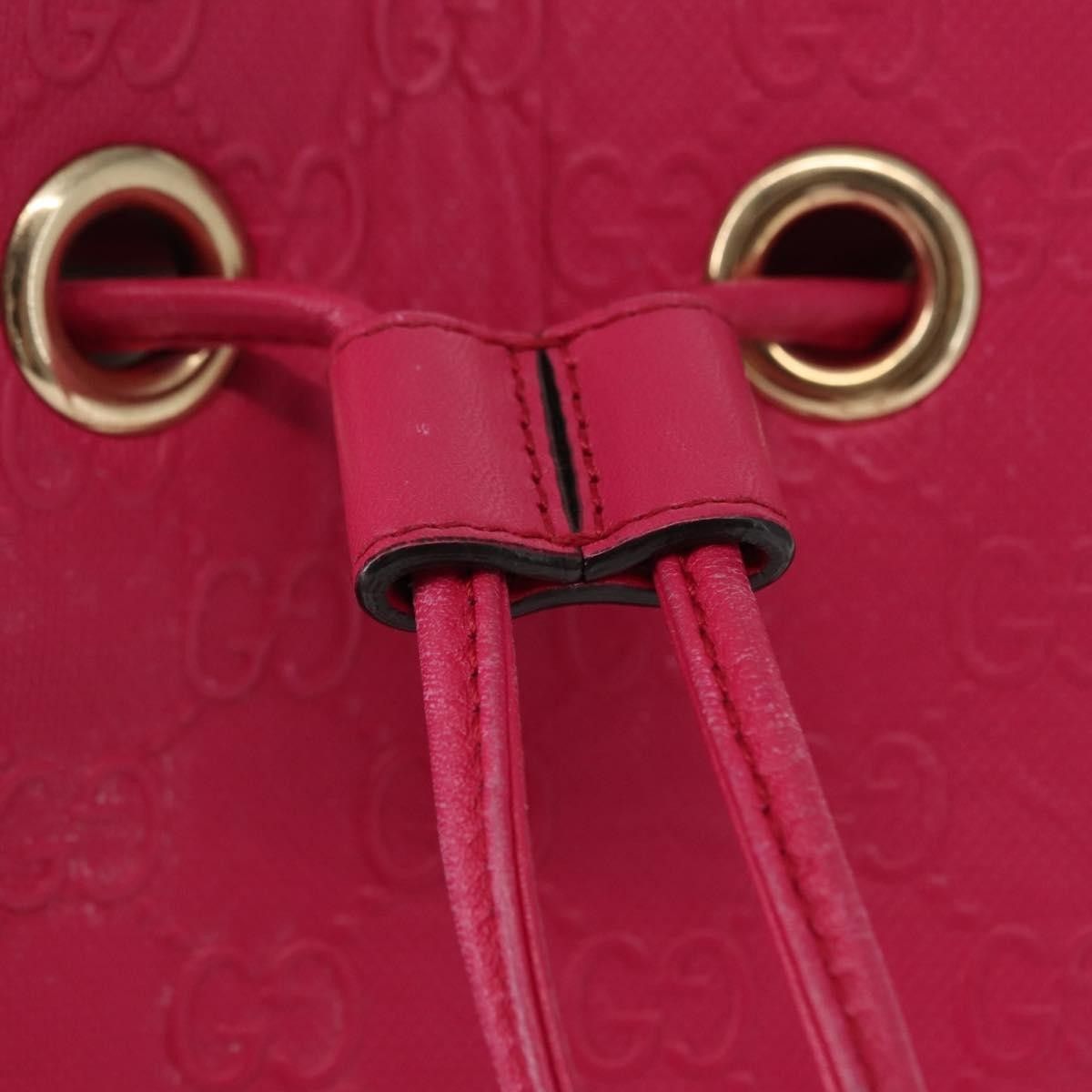 Gucci Gucci Bright Bucket Bag Diamante Leather Size ONE SIZE - 13 Thumbnail
