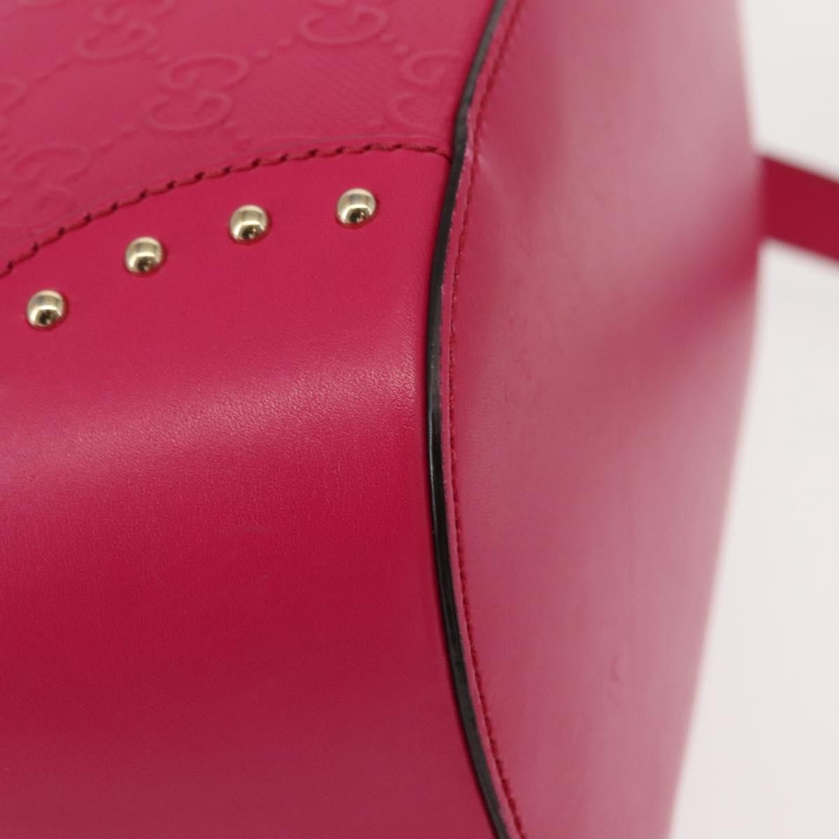 Gucci Gucci Bright Bucket Bag Diamante Leather Size ONE SIZE - 10 Thumbnail