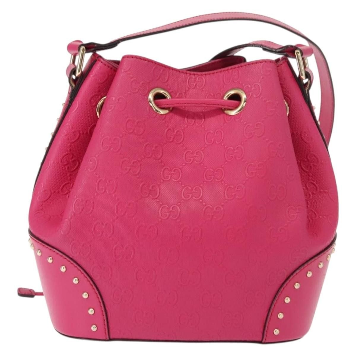 Gucci Gucci Bright Bucket Bag Diamante Leather Size ONE SIZE - 2 Thumbnail