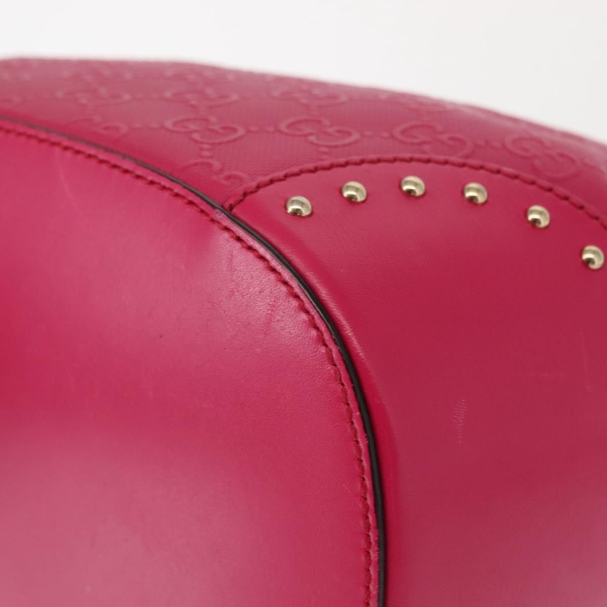Gucci Gucci Bright Bucket Bag Diamante Leather Size ONE SIZE - 11 Thumbnail