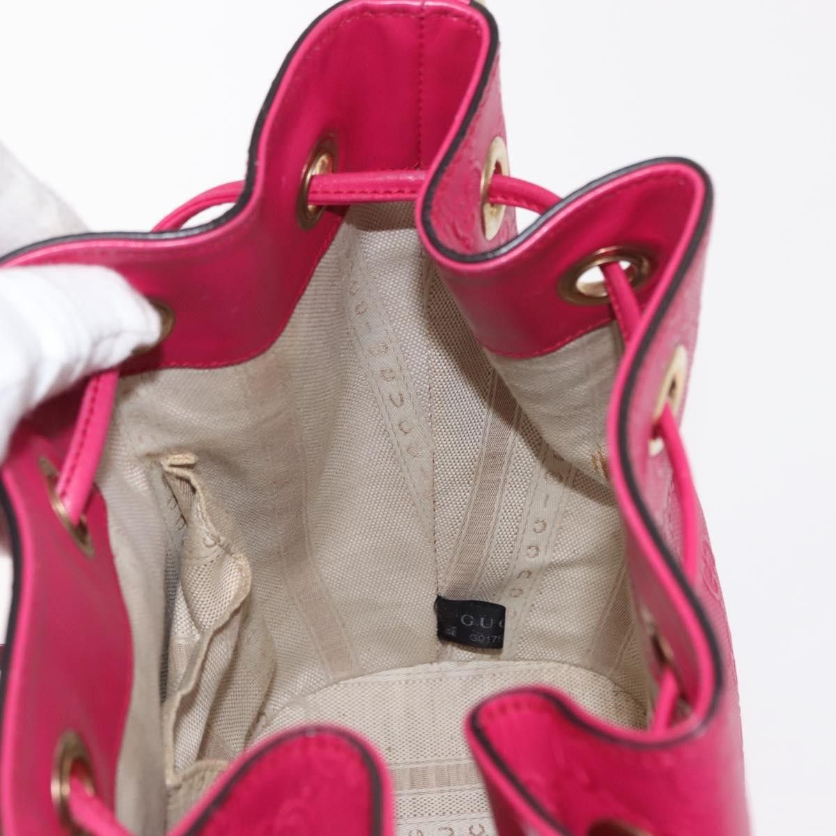 Gucci Gucci Bright Bucket Bag Diamante Leather Size ONE SIZE - 22 Thumbnail