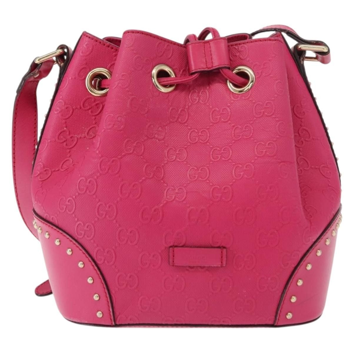 Gucci Gucci Bright Bucket Bag Diamante Leather Size ONE SIZE - 19 Thumbnail