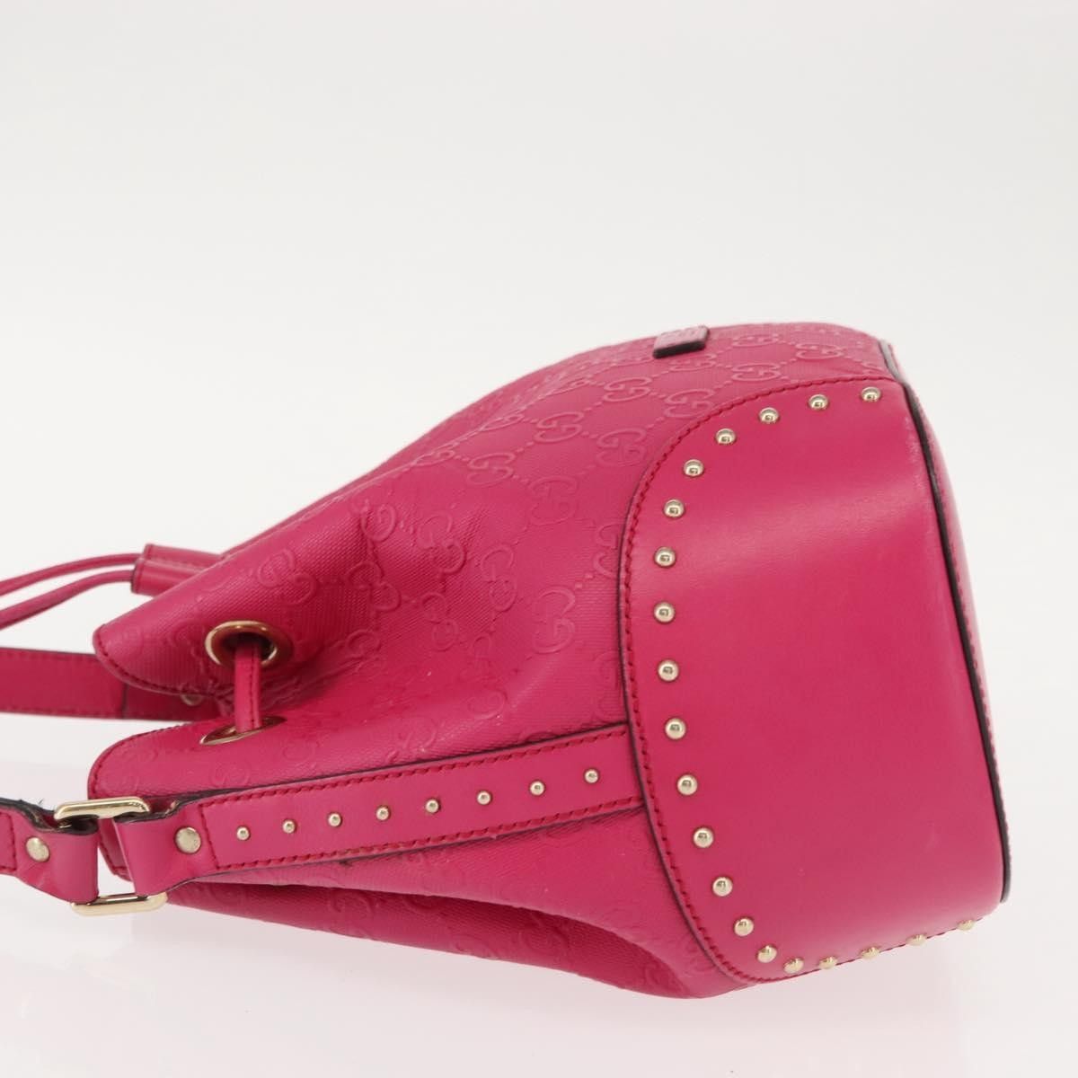 Gucci Gucci Bright Bucket Bag Diamante Leather Size ONE SIZE - 4 Thumbnail