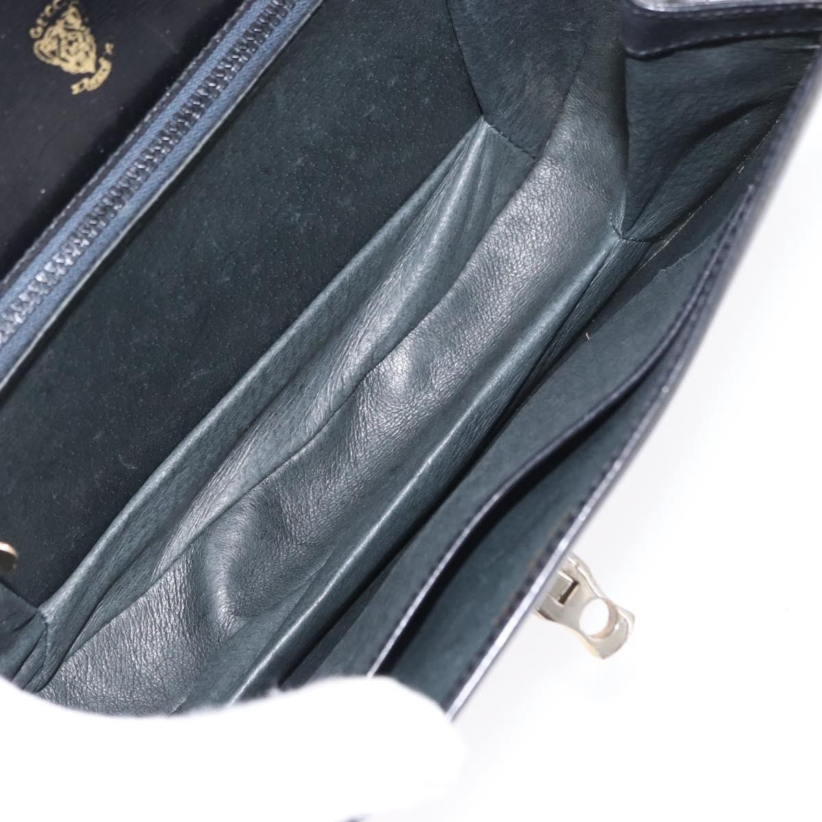 Gucci Gucci Vintage Flap Shoulder Bag Leather Size ONE SIZE - 5 Thumbnail