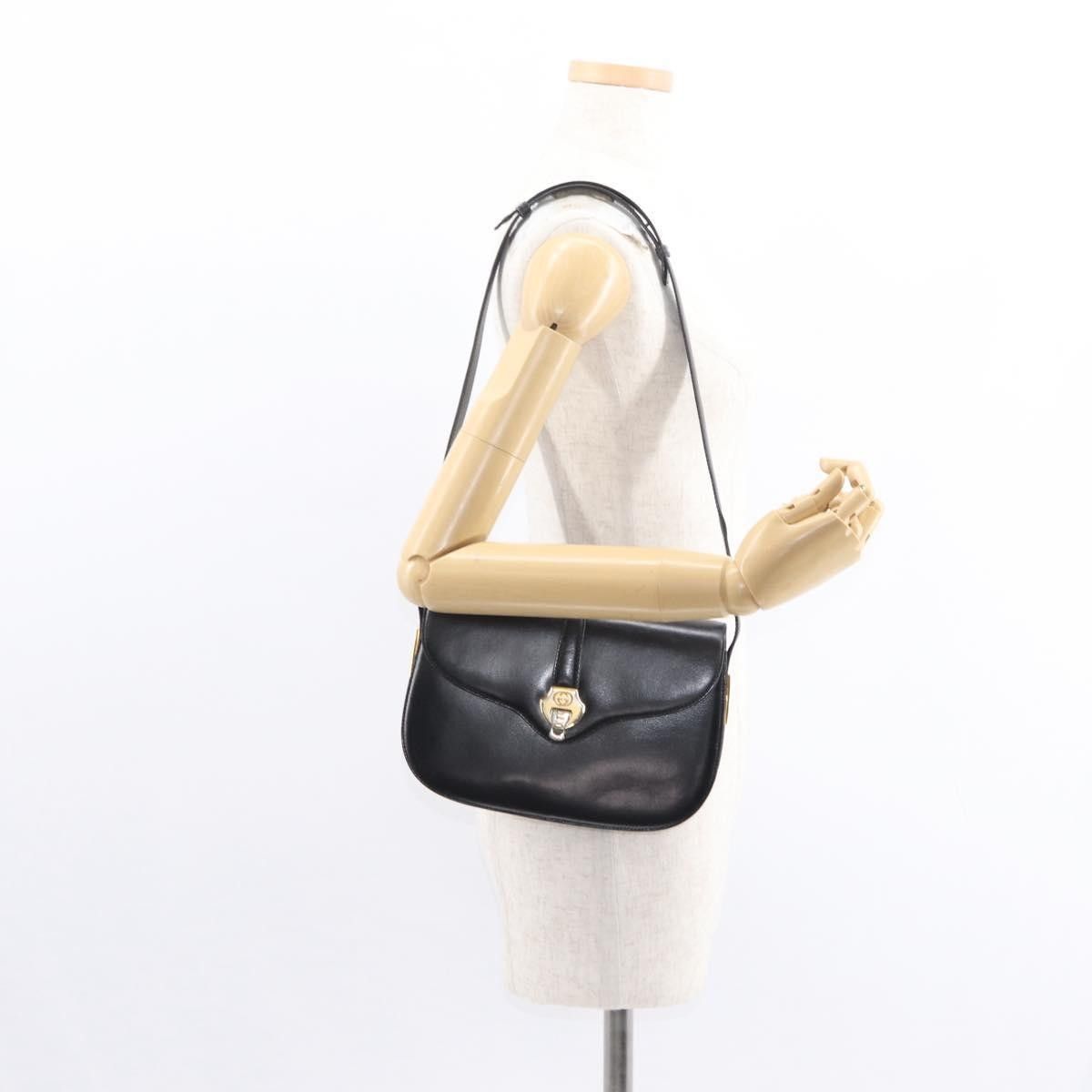Gucci Gucci Vintage Flap Shoulder Bag Leather Size ONE SIZE - 13 Thumbnail