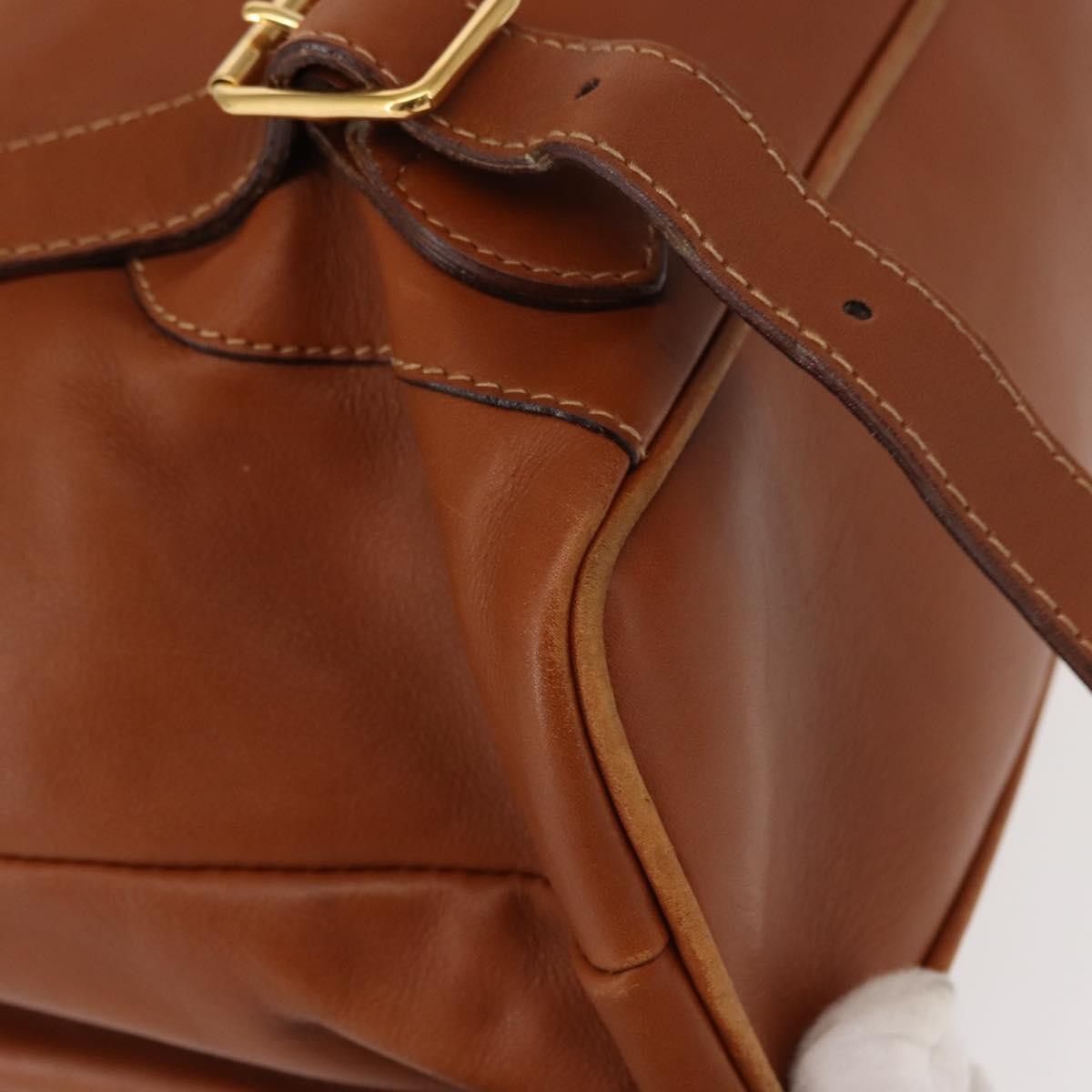 Gucci Gucci Vintage Bamboo Backpack Leather Size ONE SIZE - 11 Thumbnail