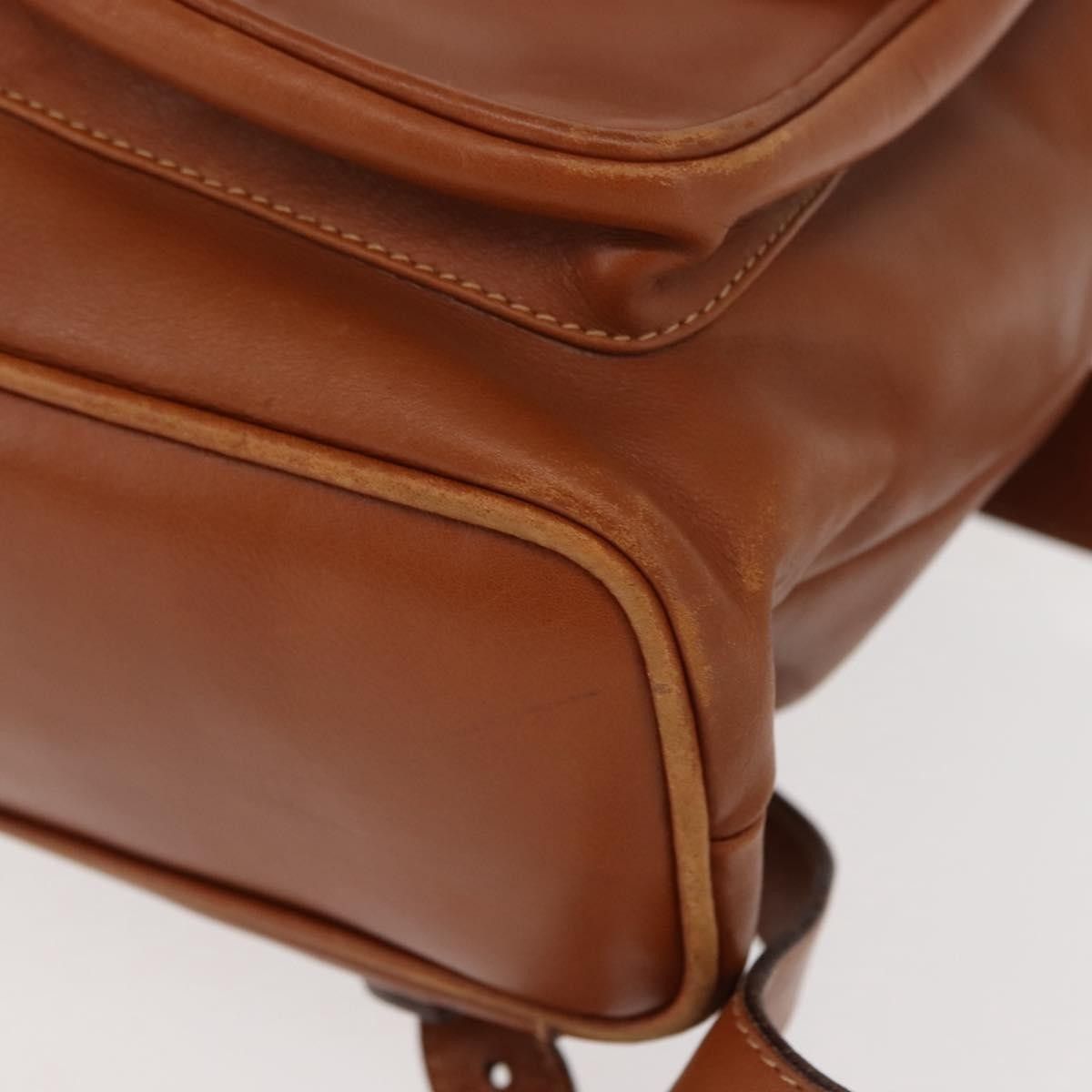 Gucci Gucci Vintage Bamboo Backpack Leather Size ONE SIZE - 9 Thumbnail