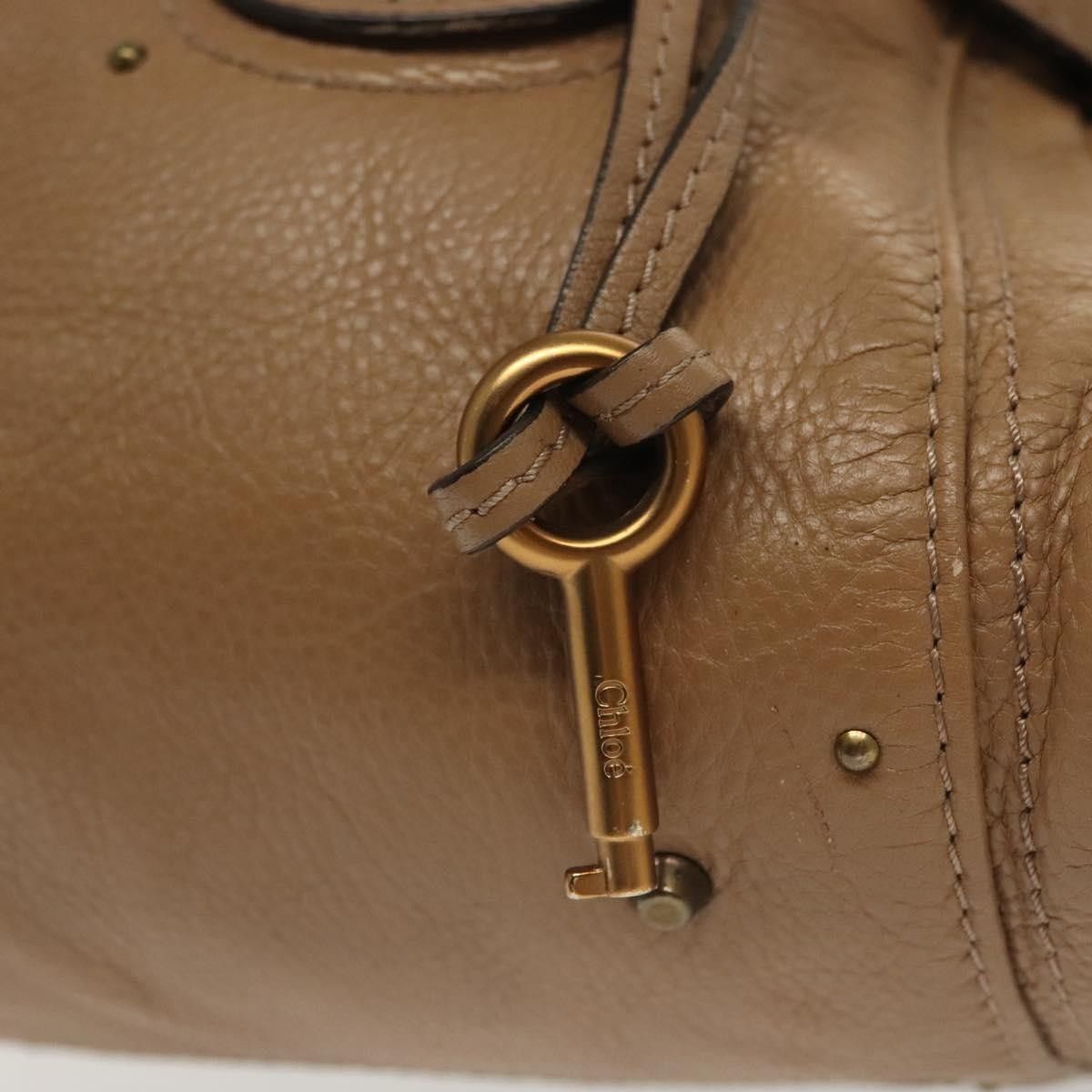 Chloe Chloe Paddington Lock Handbag Leather Size ONE SIZE - 15 Thumbnail