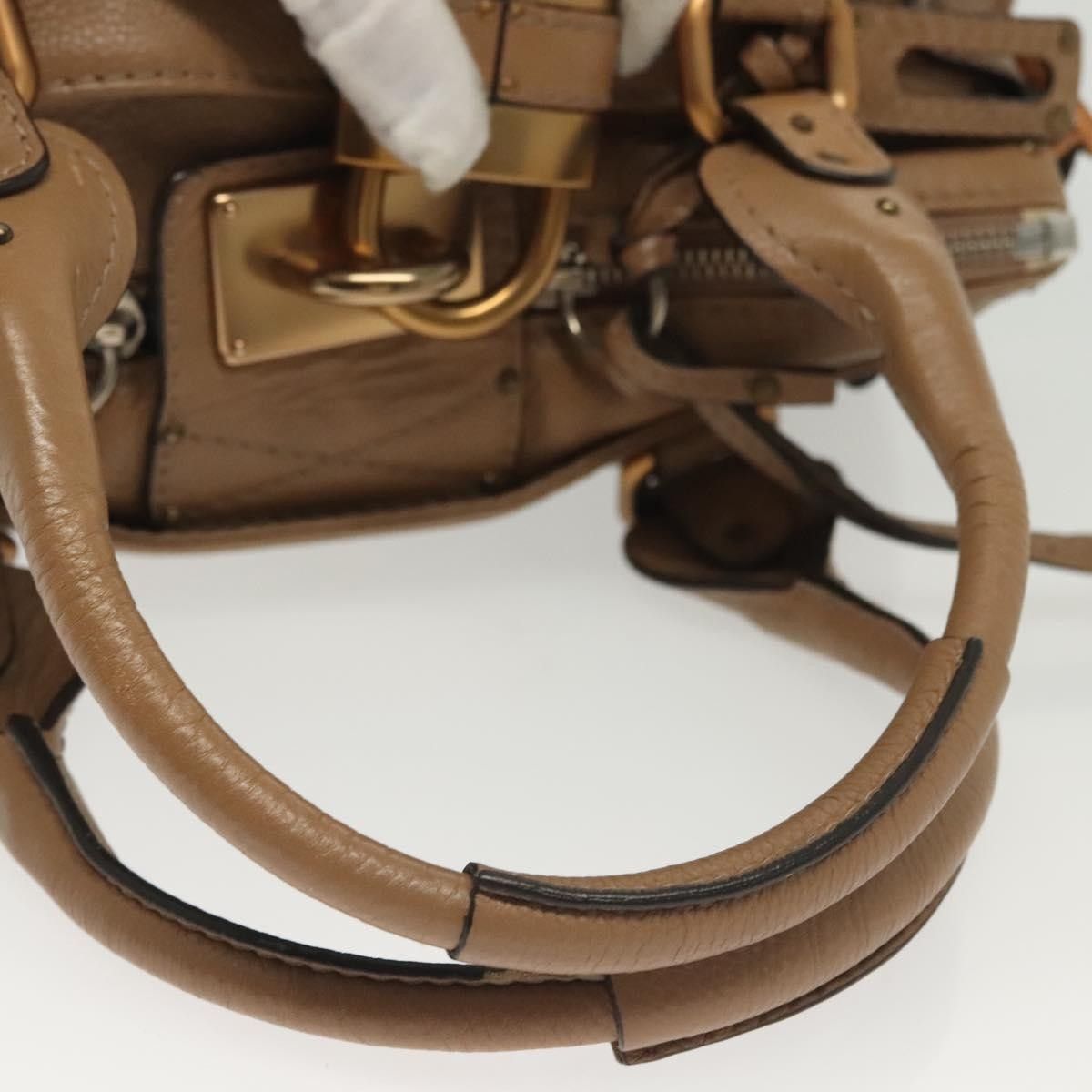 Chloe Chloe Paddington Lock Handbag Leather Size ONE SIZE - 8 Thumbnail