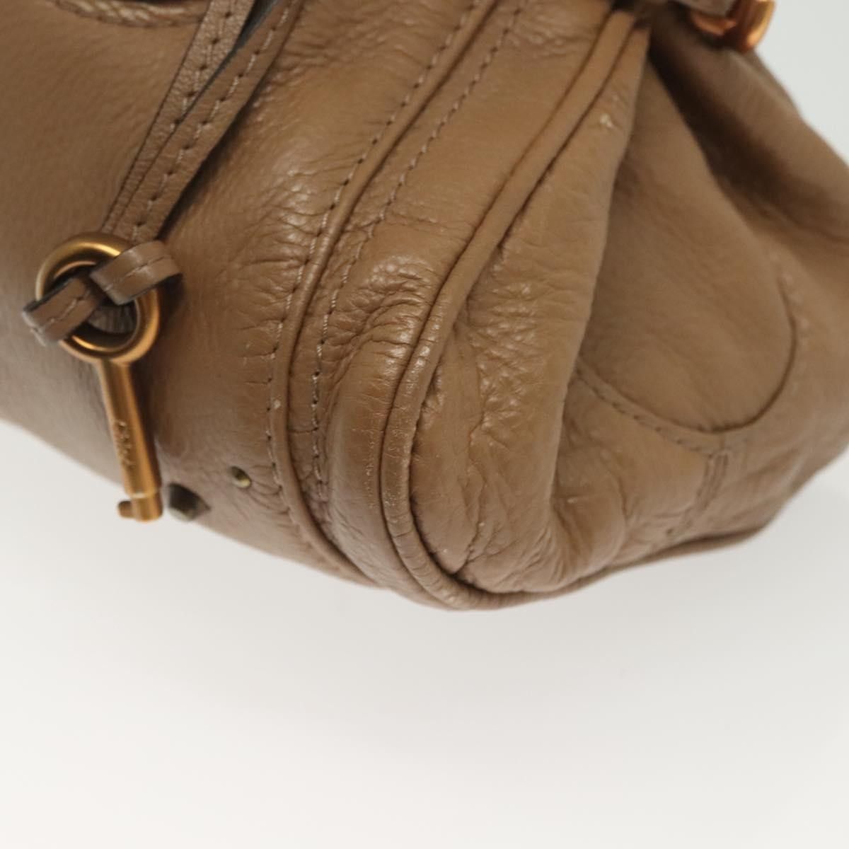 Chloe Chloe Paddington Lock Handbag Leather Size ONE SIZE - 11 Thumbnail
