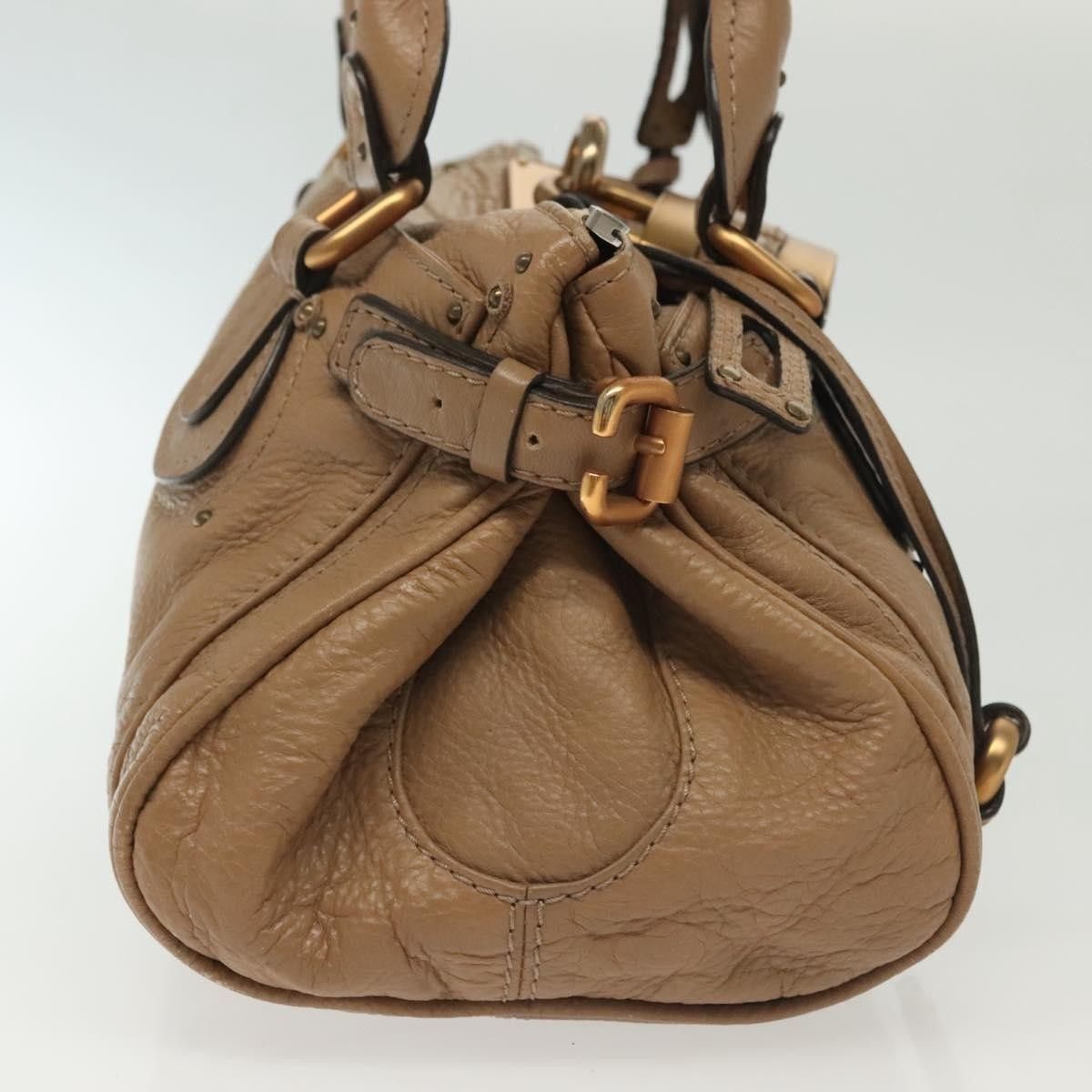 Chloe Chloe Paddington Lock Handbag Leather Size ONE SIZE - 3 Thumbnail