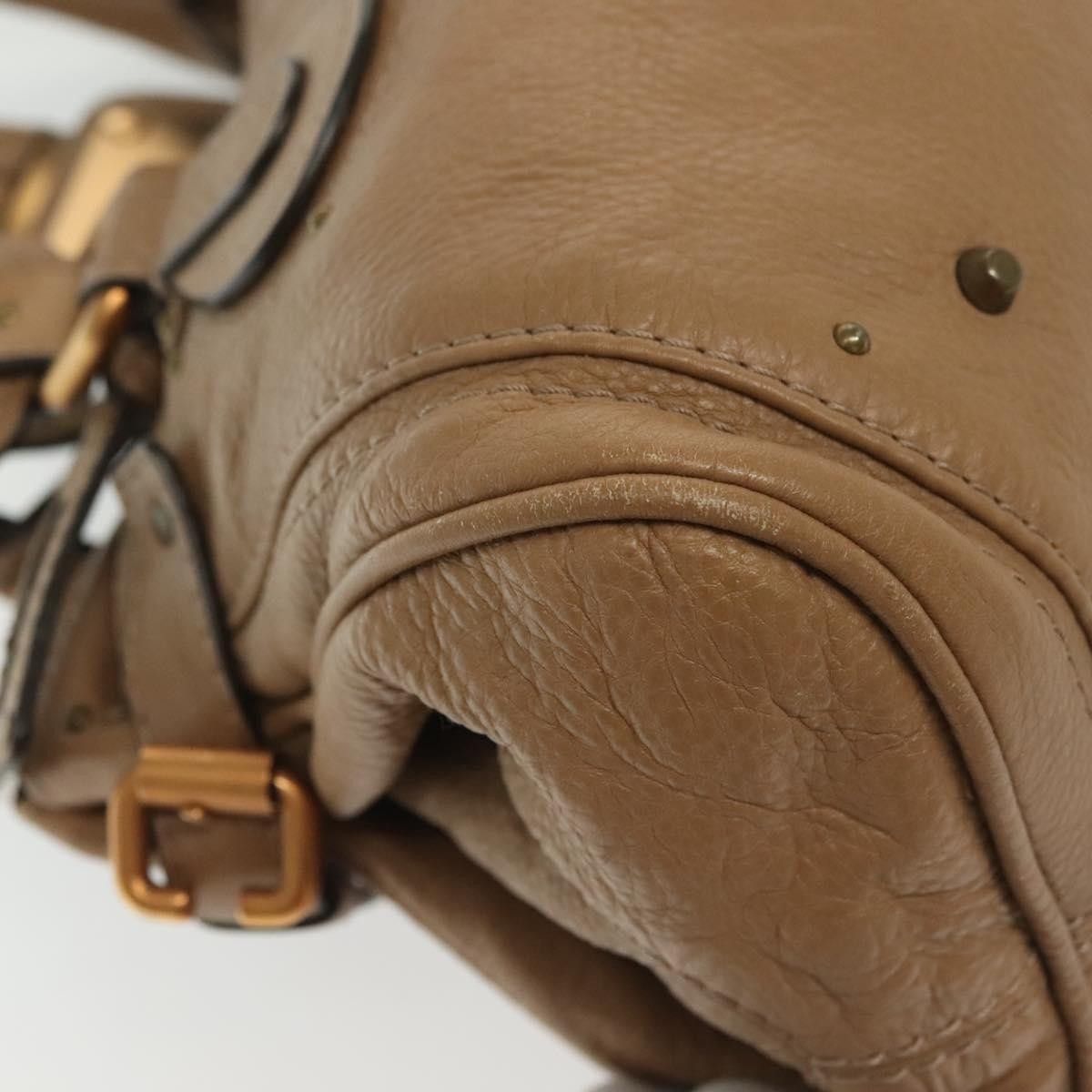 Chloe Chloe Paddington Lock Handbag Leather Size ONE SIZE - 9 Thumbnail