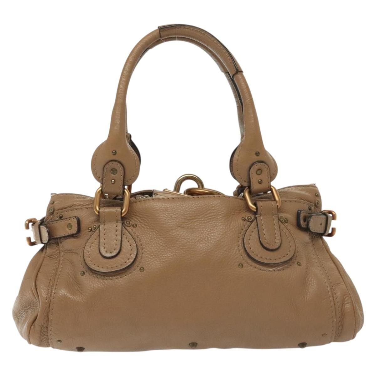 Chloe Chloe Paddington Lock Handbag Leather Size ONE SIZE - 2 Thumbnail