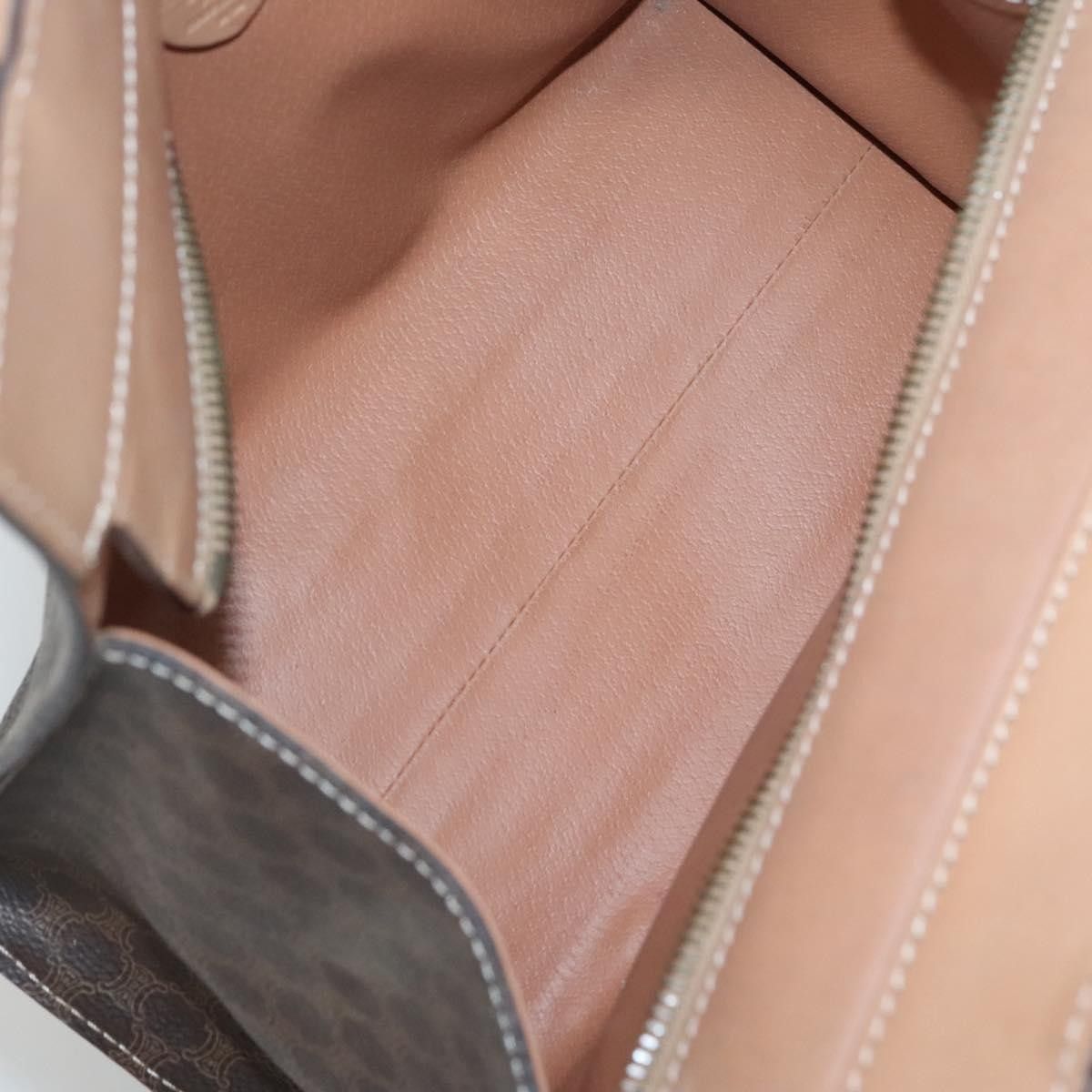 Celine Celine Vintage Macadam Handbag Canvas and Leather Size ONE SIZE - 5 Thumbnail