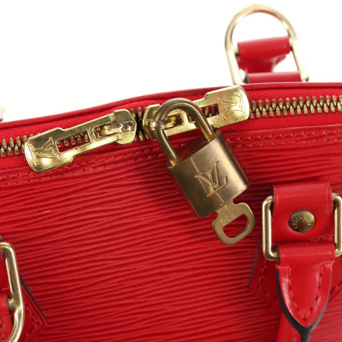 Louis Vuitton Louis Vuitton Vintage Alma Handbag Epi Leather Size ONE SIZE - 13 Thumbnail