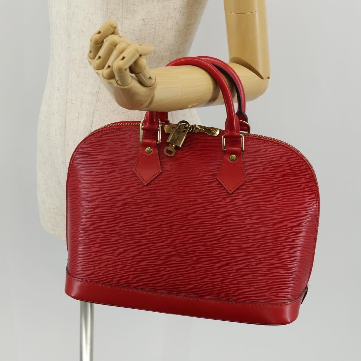 Louis Vuitton Louis Vuitton Vintage Alma Handbag Epi Leather Size ONE SIZE - 15 Thumbnail