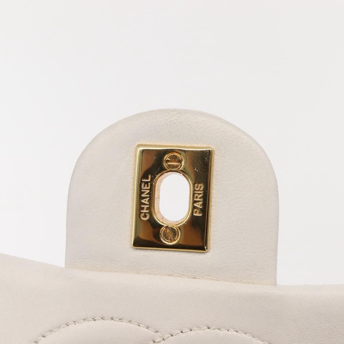 Chanel Chanel Vintage Square Classic Single Flap Bag Quilted Lambskin Size ONE SIZE - 18 Thumbnail