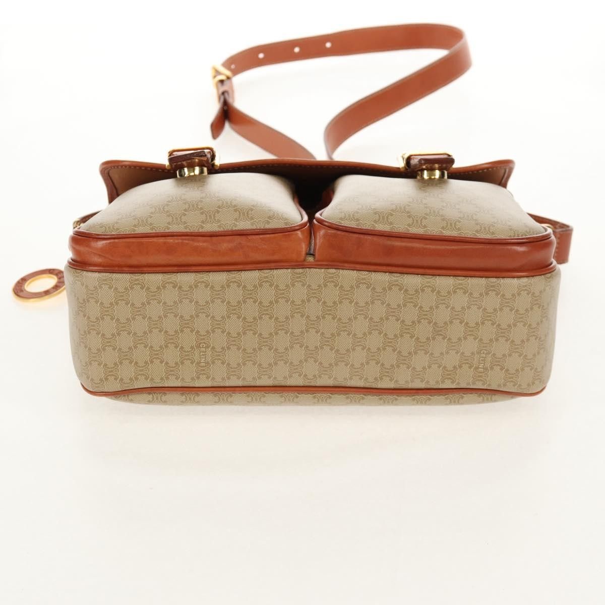 Celine Celine Vintage Macadam Handbag Canvas and Leather Size ONE SIZE - 19 Thumbnail