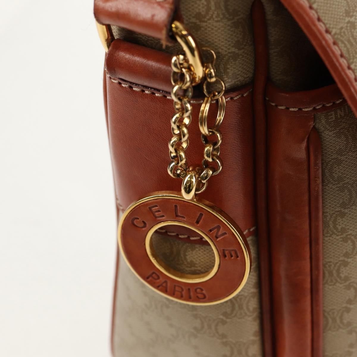 Celine Celine Vintage Macadam Handbag Canvas and Leather Size ONE SIZE - 12 Thumbnail