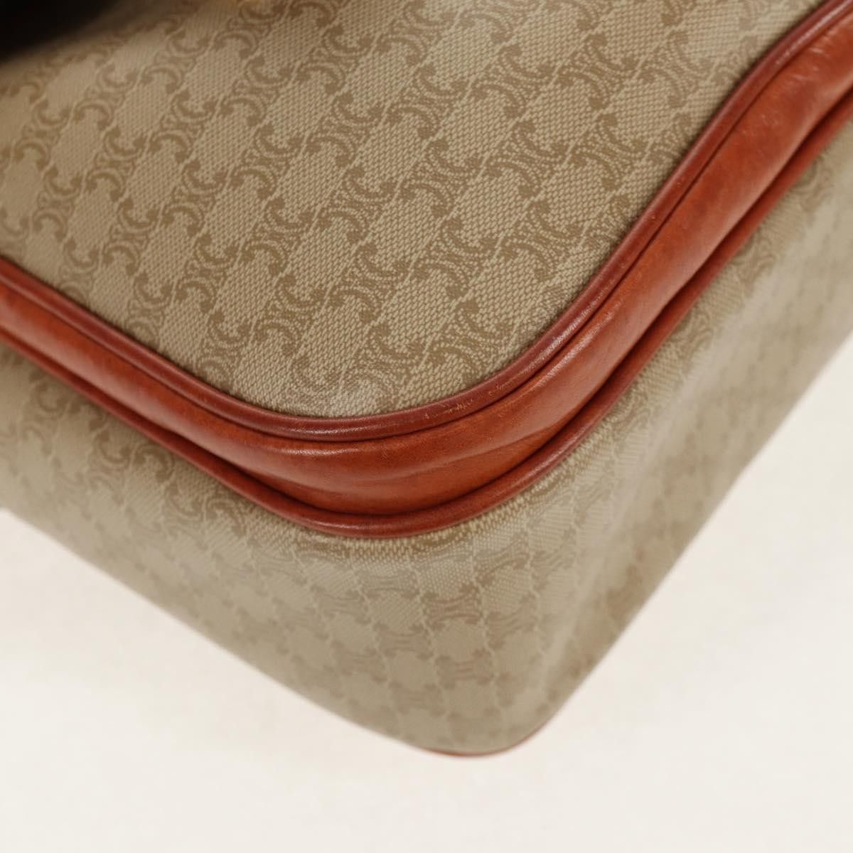 Celine Celine Vintage Macadam Handbag Canvas and Leather Size ONE SIZE - 8 Thumbnail