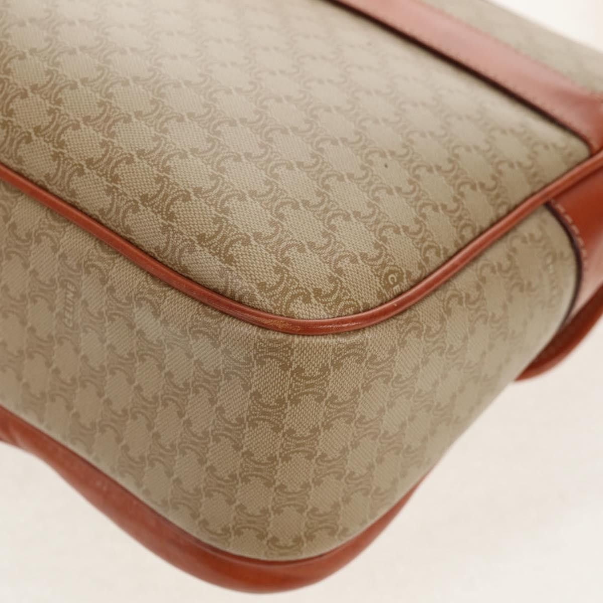 Celine Celine Vintage Macadam Handbag Canvas and Leather Size ONE SIZE - 11 Thumbnail