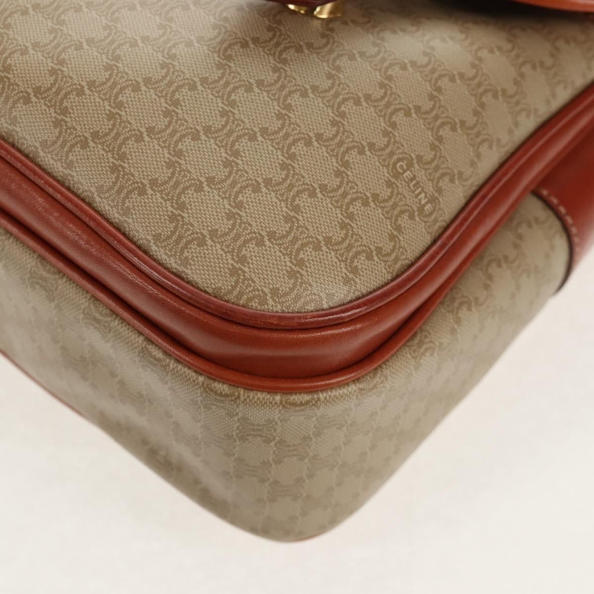 Celine Celine Vintage Macadam Handbag Canvas and Leather Size ONE SIZE - 9 Thumbnail