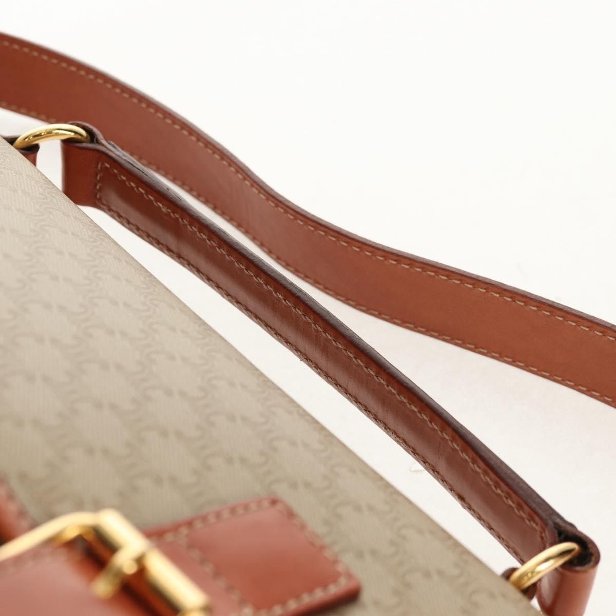 Celine Celine Vintage Macadam Handbag Canvas and Leather Size ONE SIZE - 15 Thumbnail