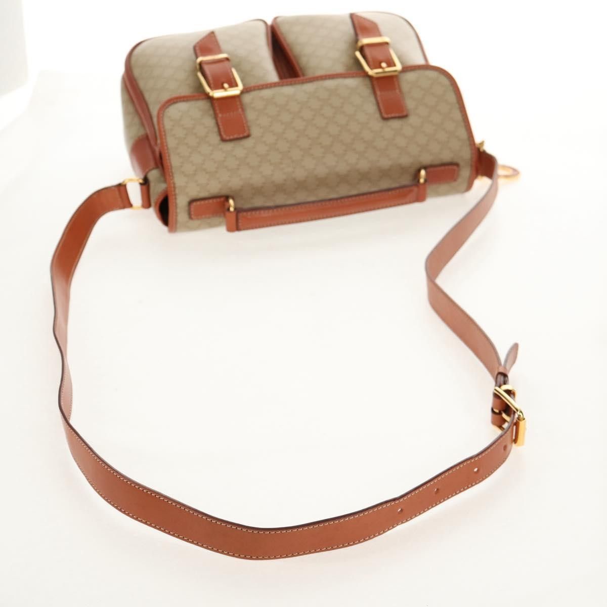 Celine Celine Vintage Macadam Handbag Canvas and Leather Size ONE SIZE - 7 Thumbnail