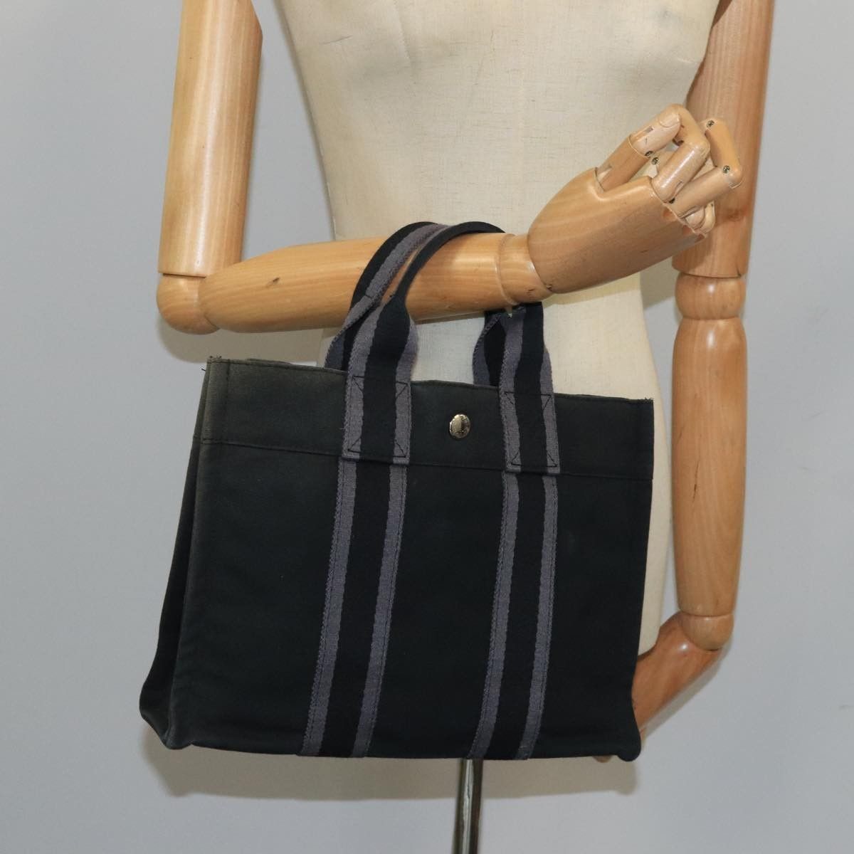 Hermes Hermes Fourre Tout Tote Canvas Size ONE SIZE - 12 Thumbnail