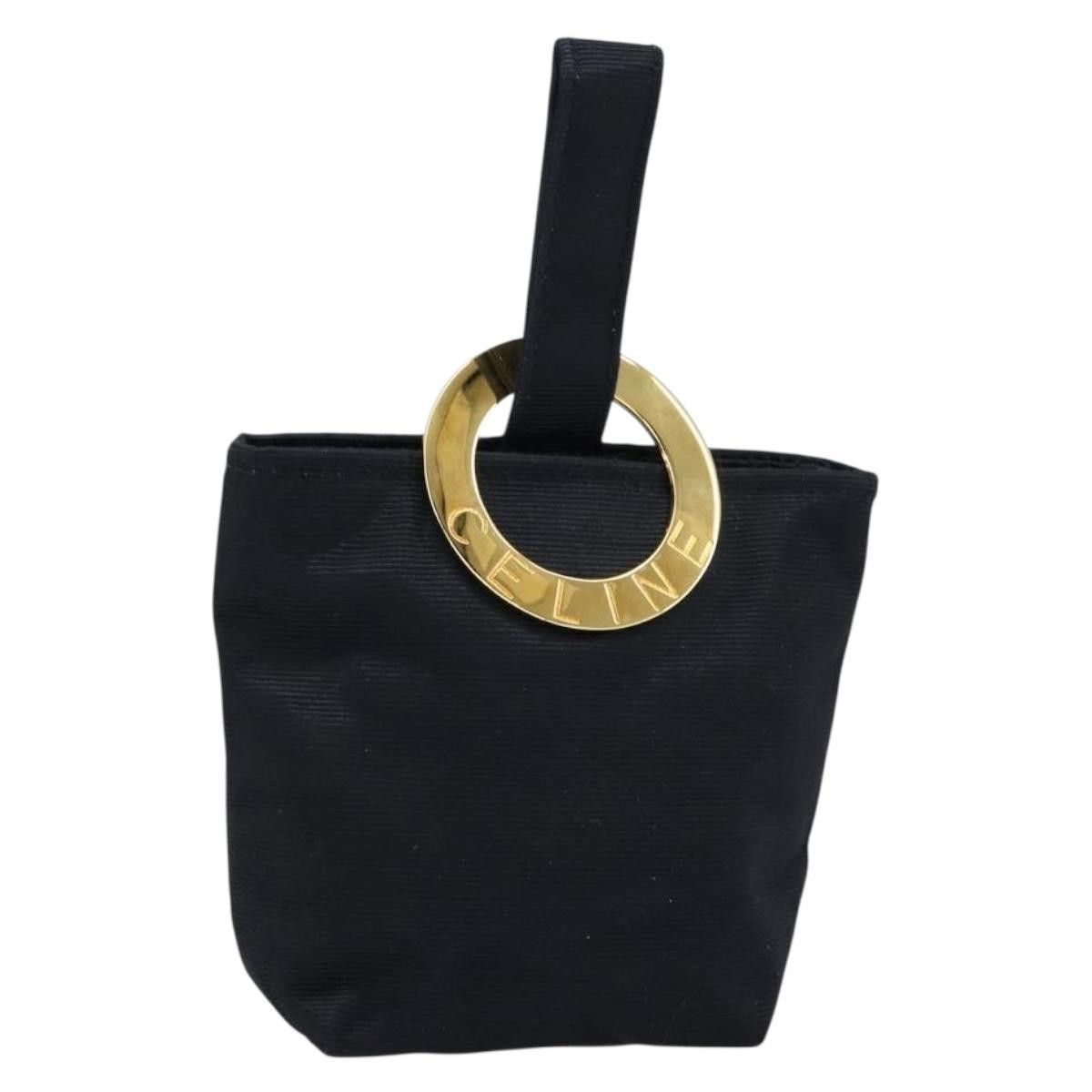 Celine Celine Circle Logo Pouch Nylon Size ONE SIZE - 16 Thumbnail