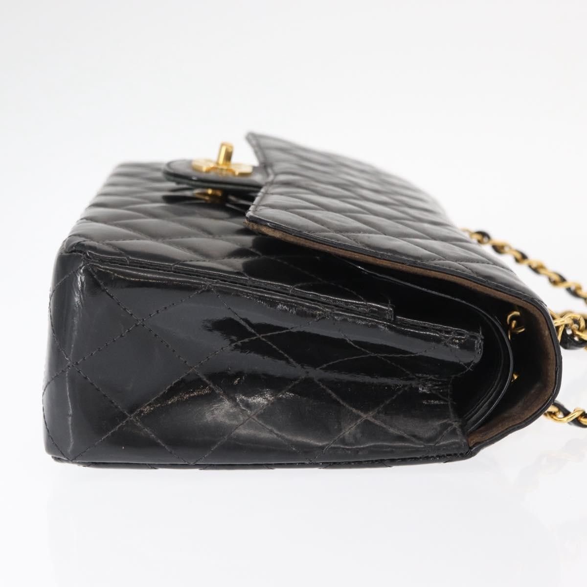 Chanel Chanel Timeless - Classic Double Flap Bag Quilted Patent Size ONE SIZE - 4 Thumbnail