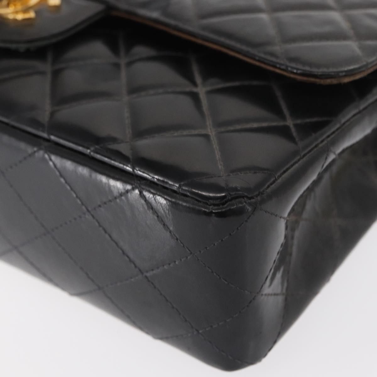 Chanel Chanel Timeless - Classic Double Flap Bag Quilted Patent Size ONE SIZE - 11 Thumbnail