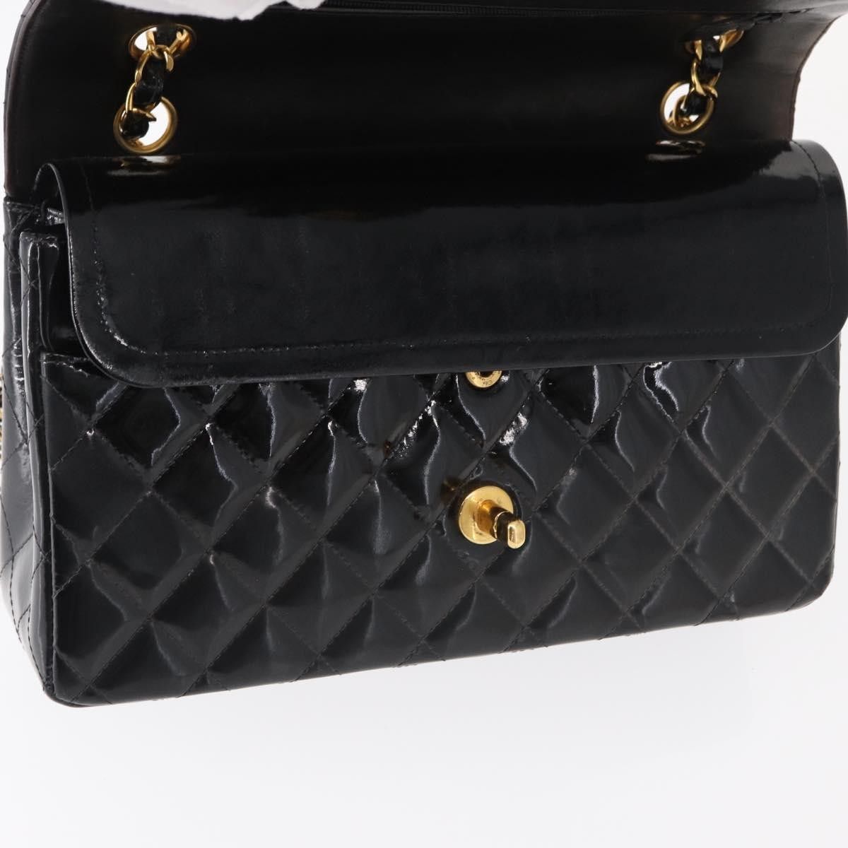 Chanel Chanel Timeless - Classic Double Flap Bag Quilted Patent Size ONE SIZE - 17 Thumbnail