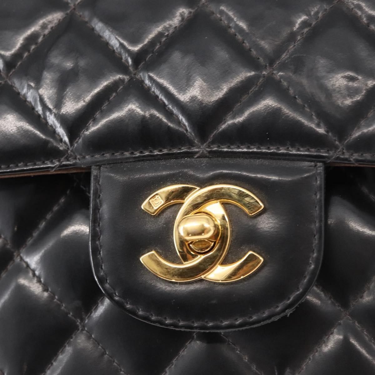 Chanel Chanel Timeless - Classic Double Flap Bag Quilted Patent Size ONE SIZE - 14 Thumbnail