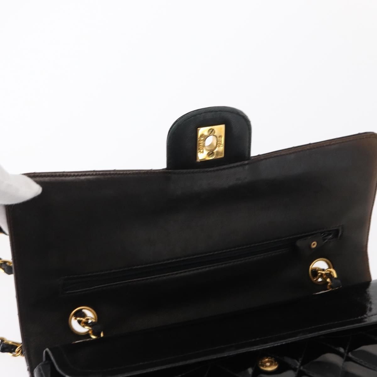 Chanel Chanel Timeless - Classic Double Flap Bag Quilted Patent Size ONE SIZE - 16 Thumbnail