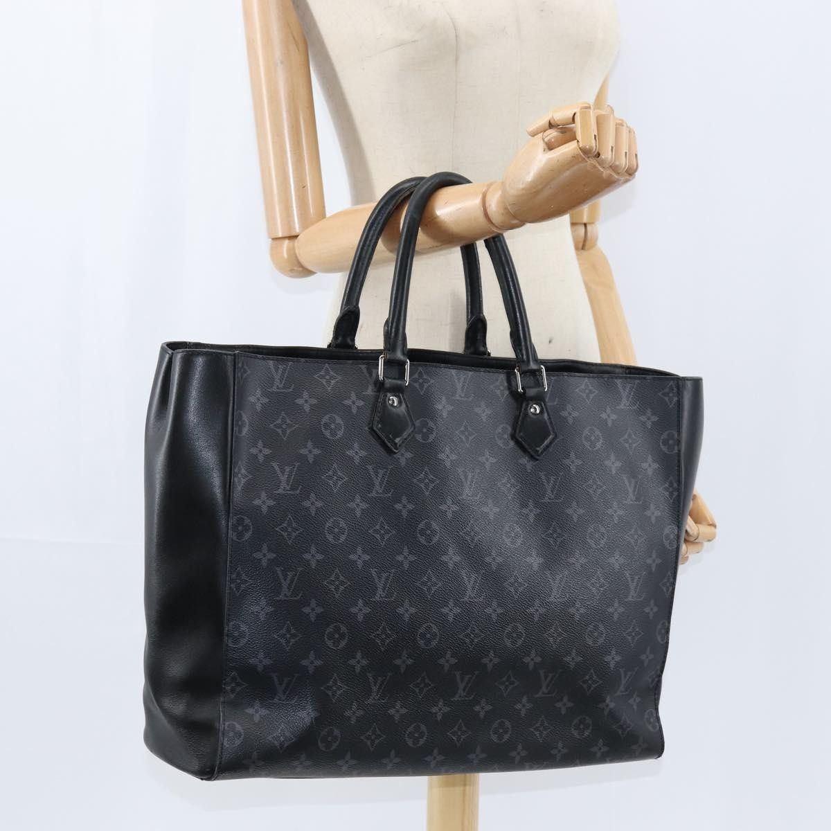 Louis Vuitton Louis Vuitton Grand Sac Bag Monogram Eclipse Canvas Size ONE SIZE - 13 Thumbnail