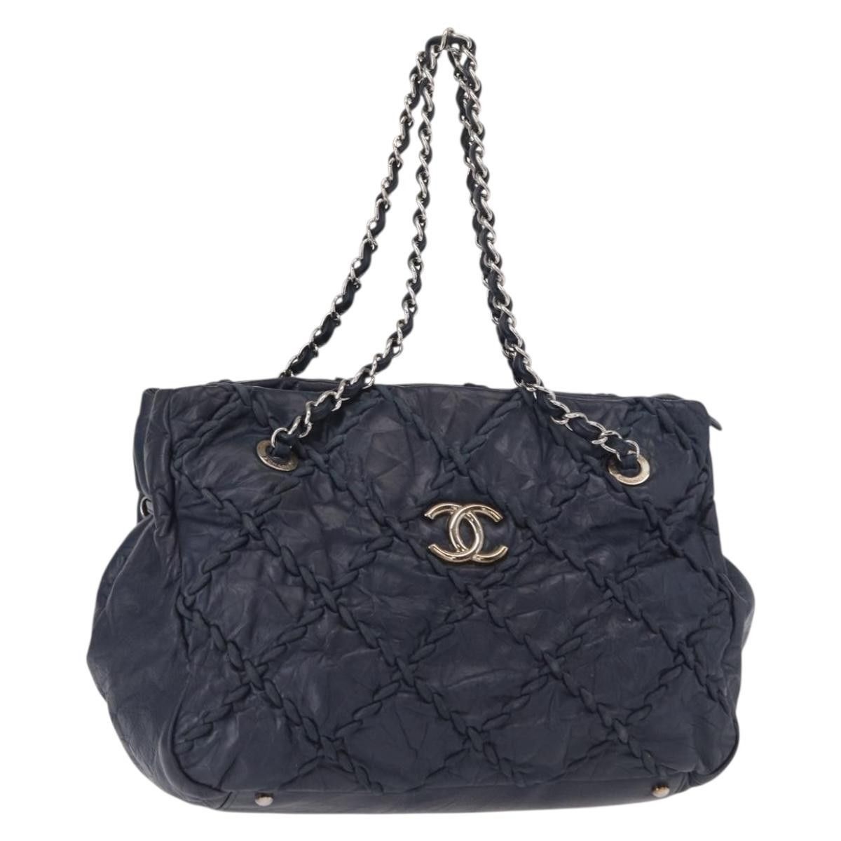 Chanel Chanel Ultra Stitch Chain Tote Quilted Calfskin Size ONE SIZE - 17 Thumbnail