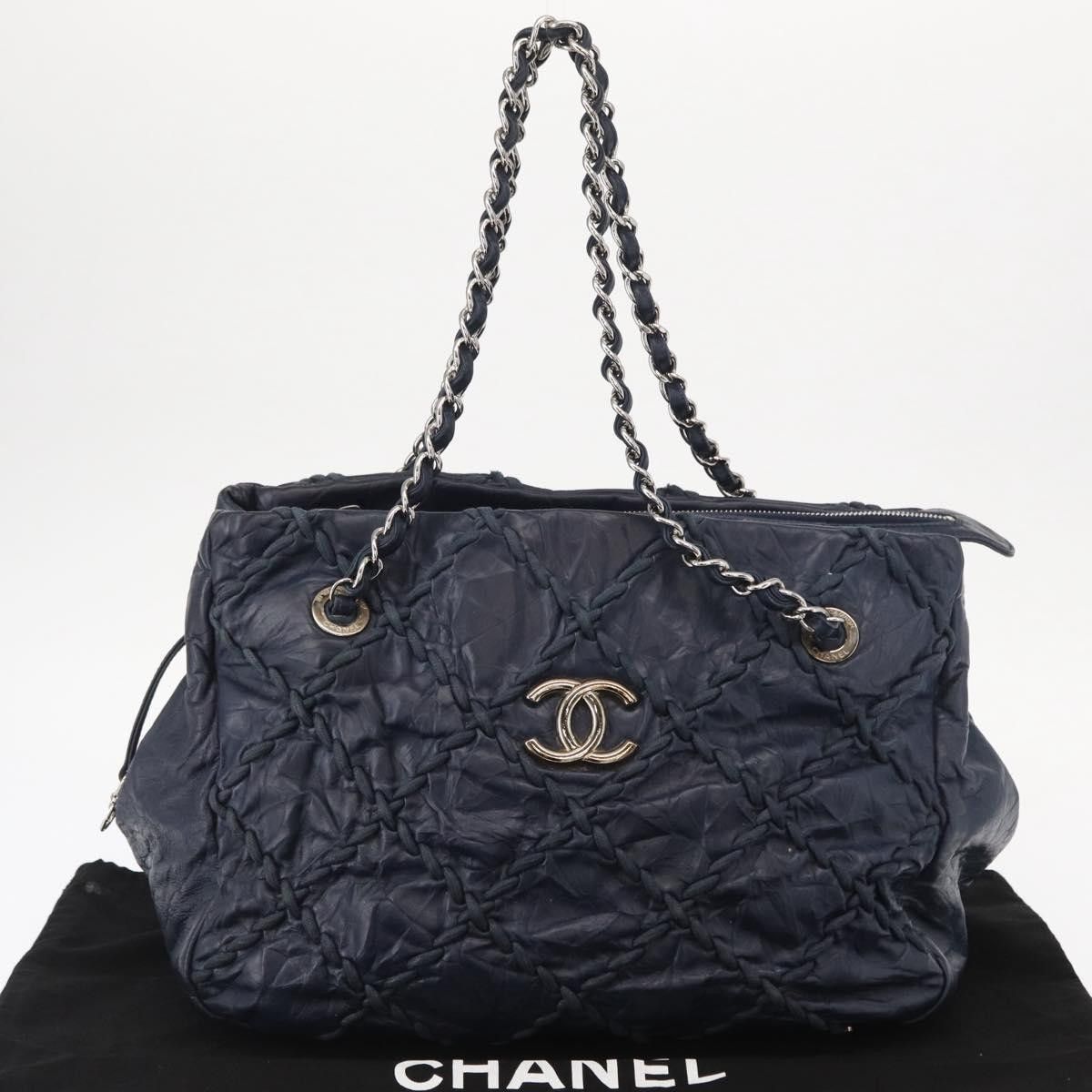 Chanel Chanel Ultra Stitch Chain Tote Quilted Calfskin Size ONE SIZE - 14 Thumbnail
