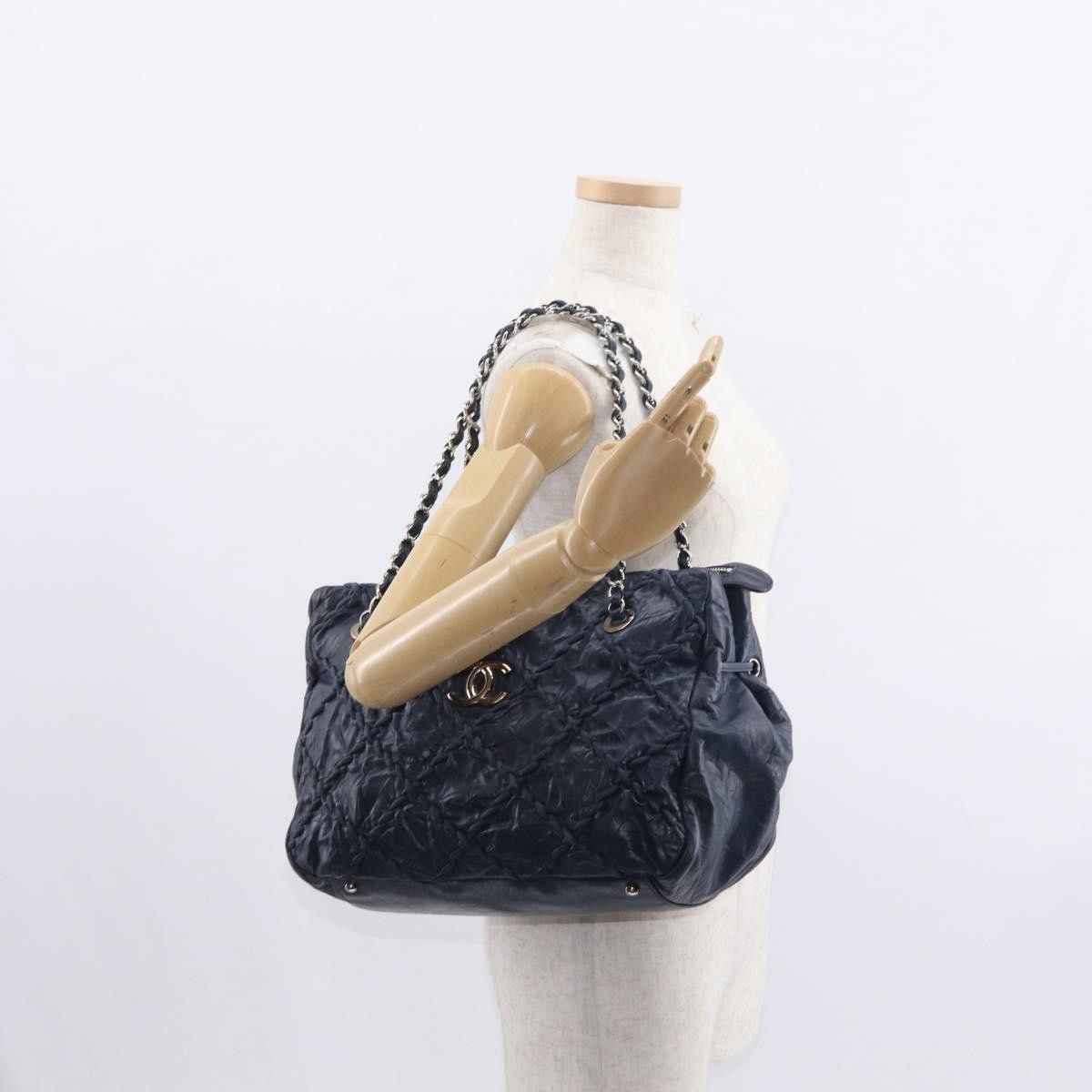 Chanel Chanel Ultra Stitch Chain Tote Quilted Calfskin Size ONE SIZE - 15 Thumbnail