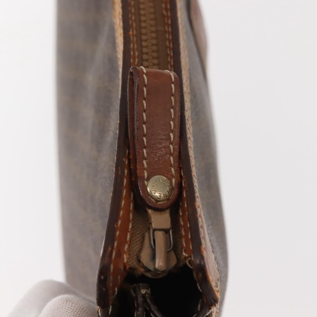 Celine Celine Macadam Pochette Canvas and Leather Size ONE SIZE - 16 Thumbnail