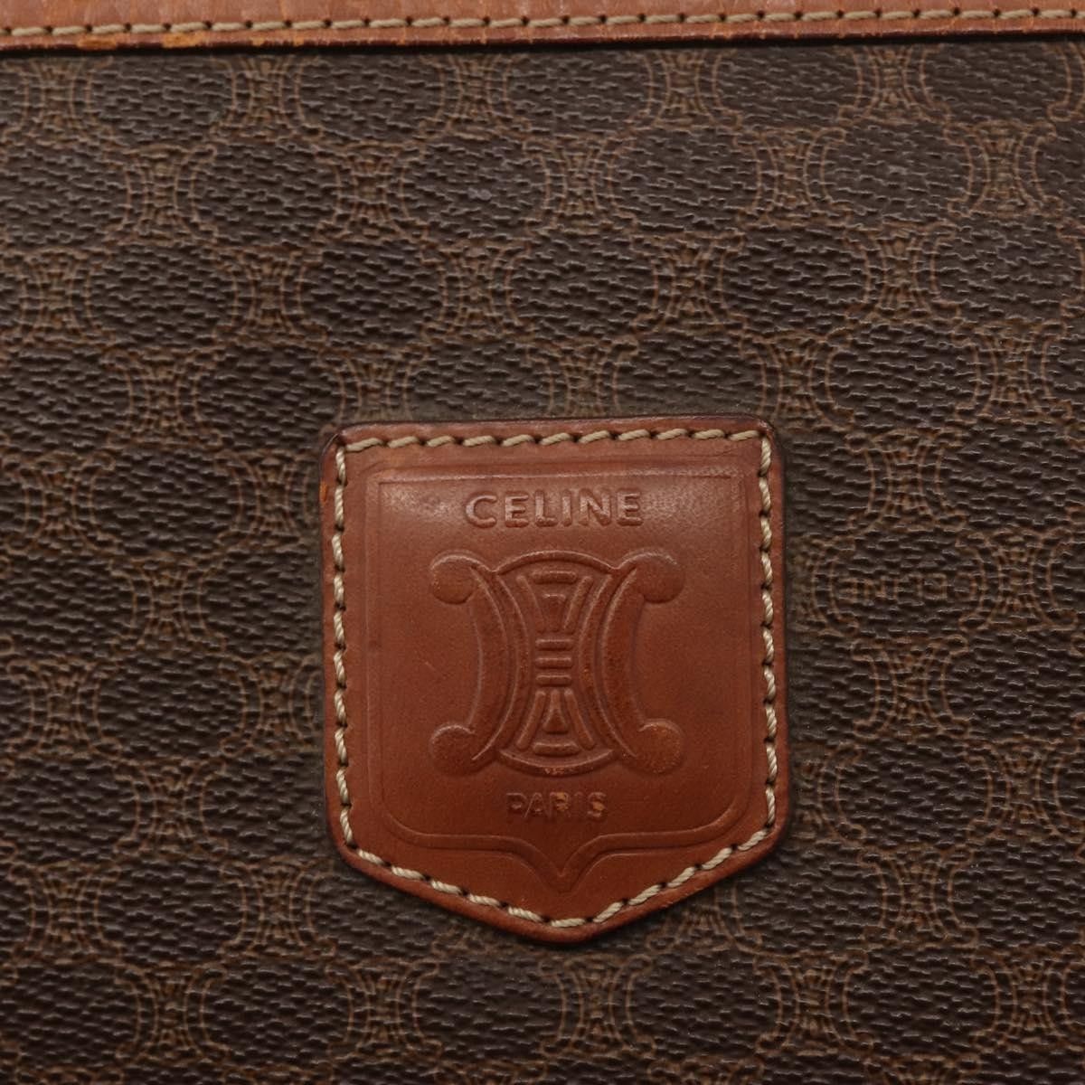 Celine Celine Macadam Pochette Canvas and Leather Size ONE SIZE - 17 Thumbnail