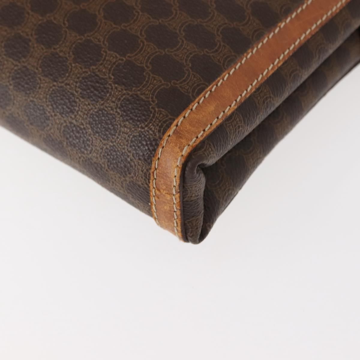 Celine Celine Macadam Pochette Canvas and Leather Size ONE SIZE - 11 Thumbnail