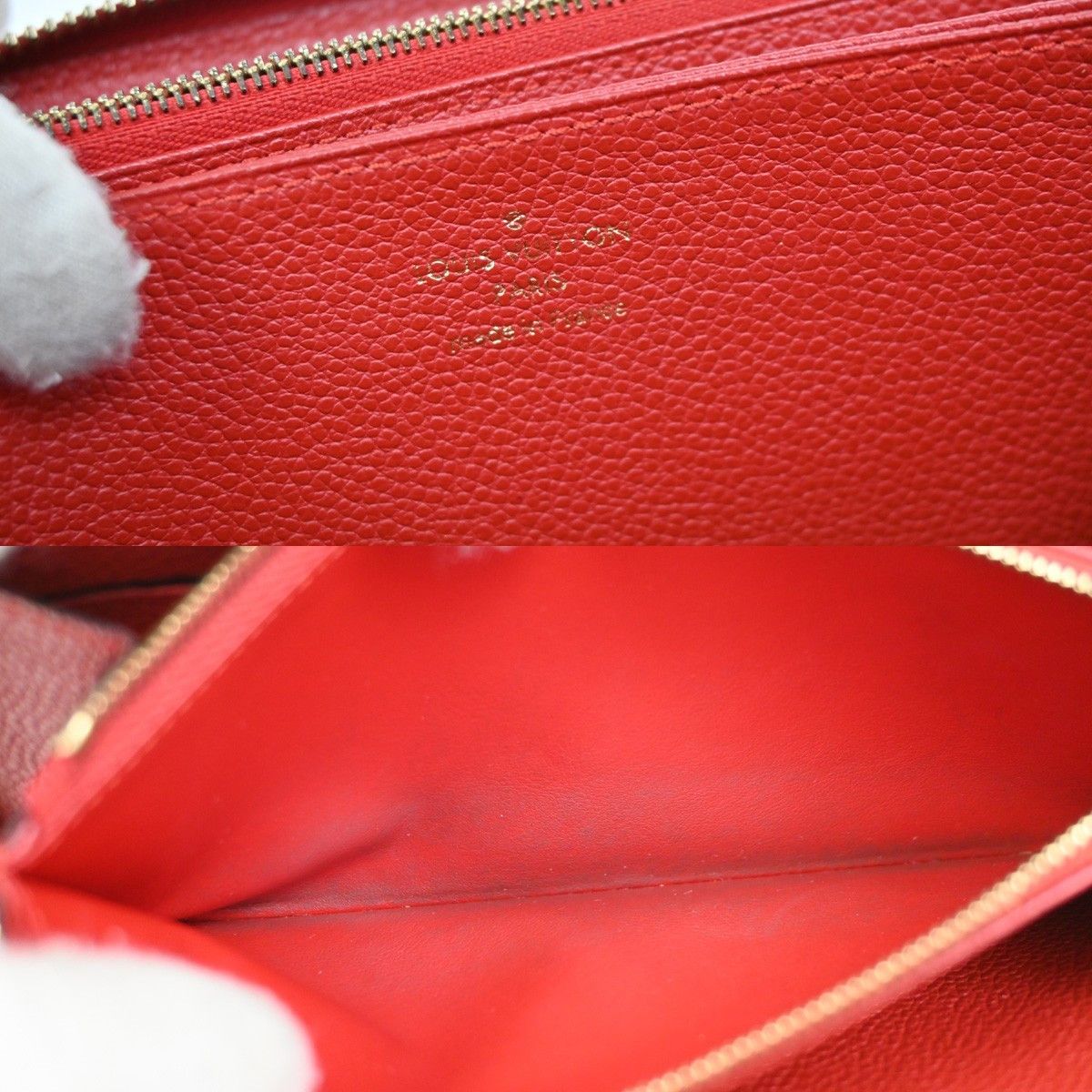 Louis Vuitton Louis Vuitton Zippy Wallet NM Leather Empreinte Size ONE SIZE - 7 Thumbnail