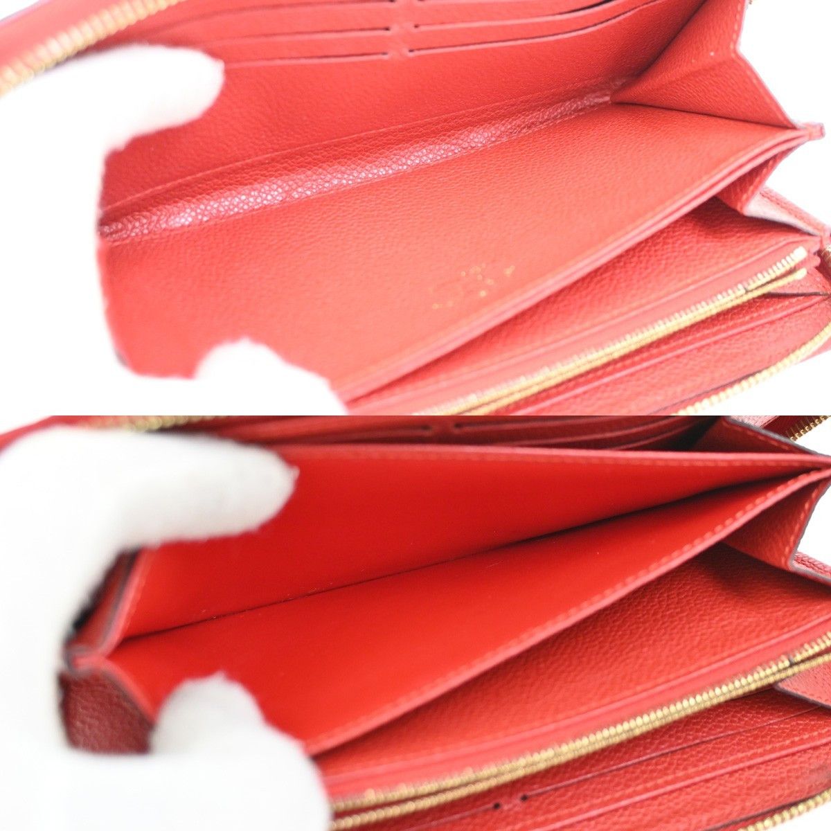 Louis Vuitton Louis Vuitton Zippy Wallet NM Leather Empreinte Size ONE SIZE - 13 Thumbnail